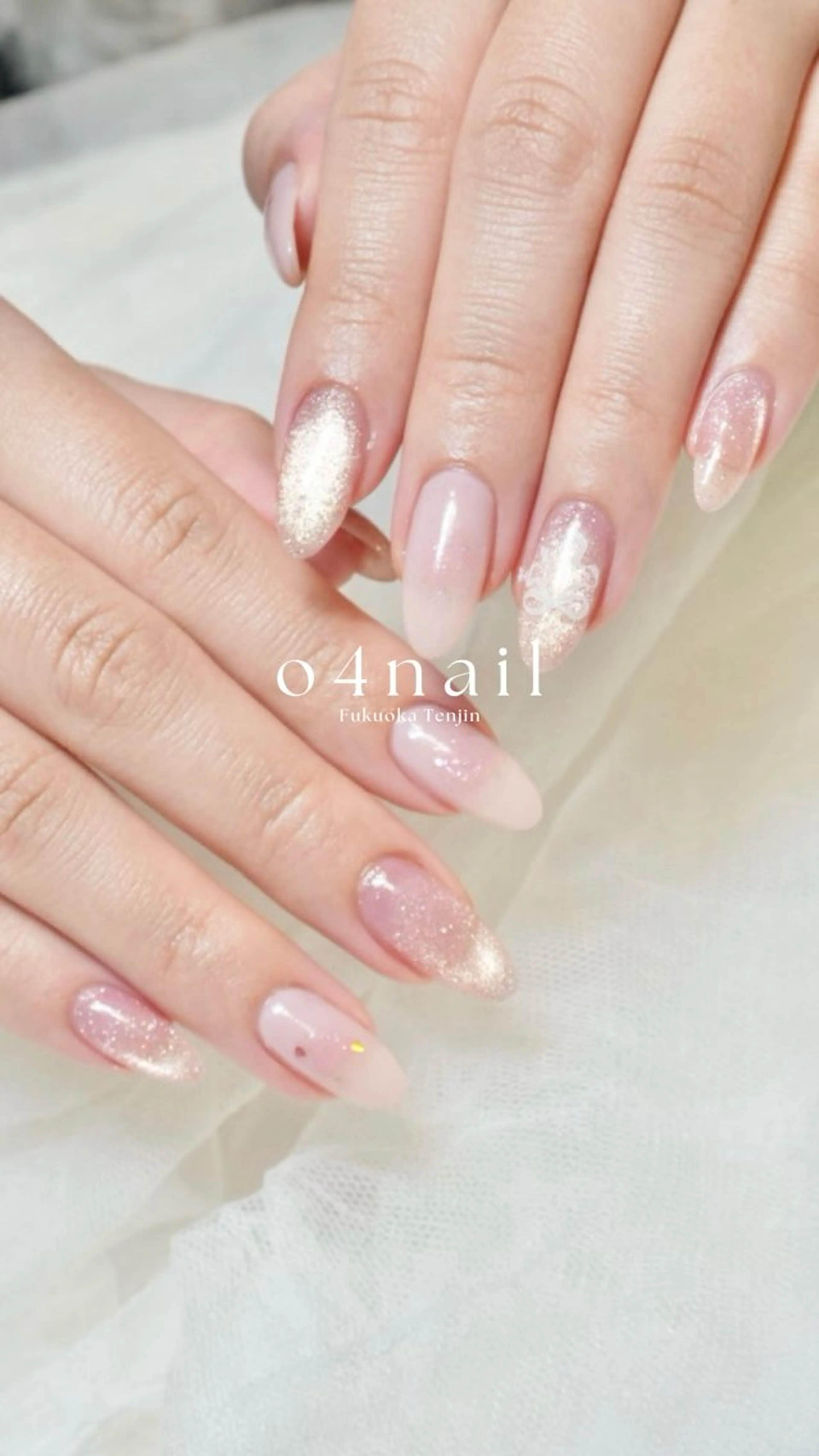 ネイル チークネイル ハンドネイル SALON VILLAGE tenjin所属・o4nail___ ARISAのネイルデザイン