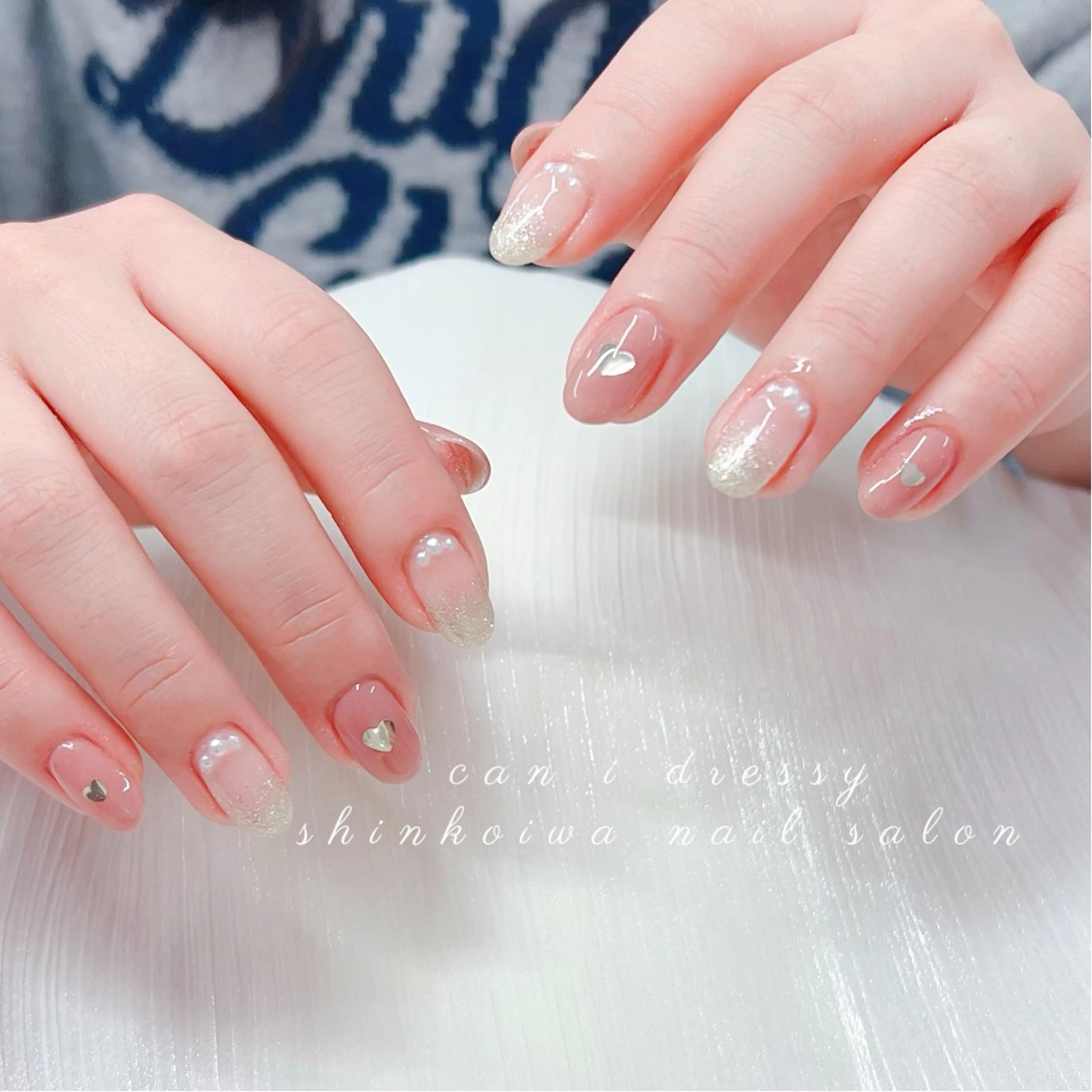 ネイル シンプルネイル ハンドネイル キャンアイドレッシー 新小岩のネイルデザイン