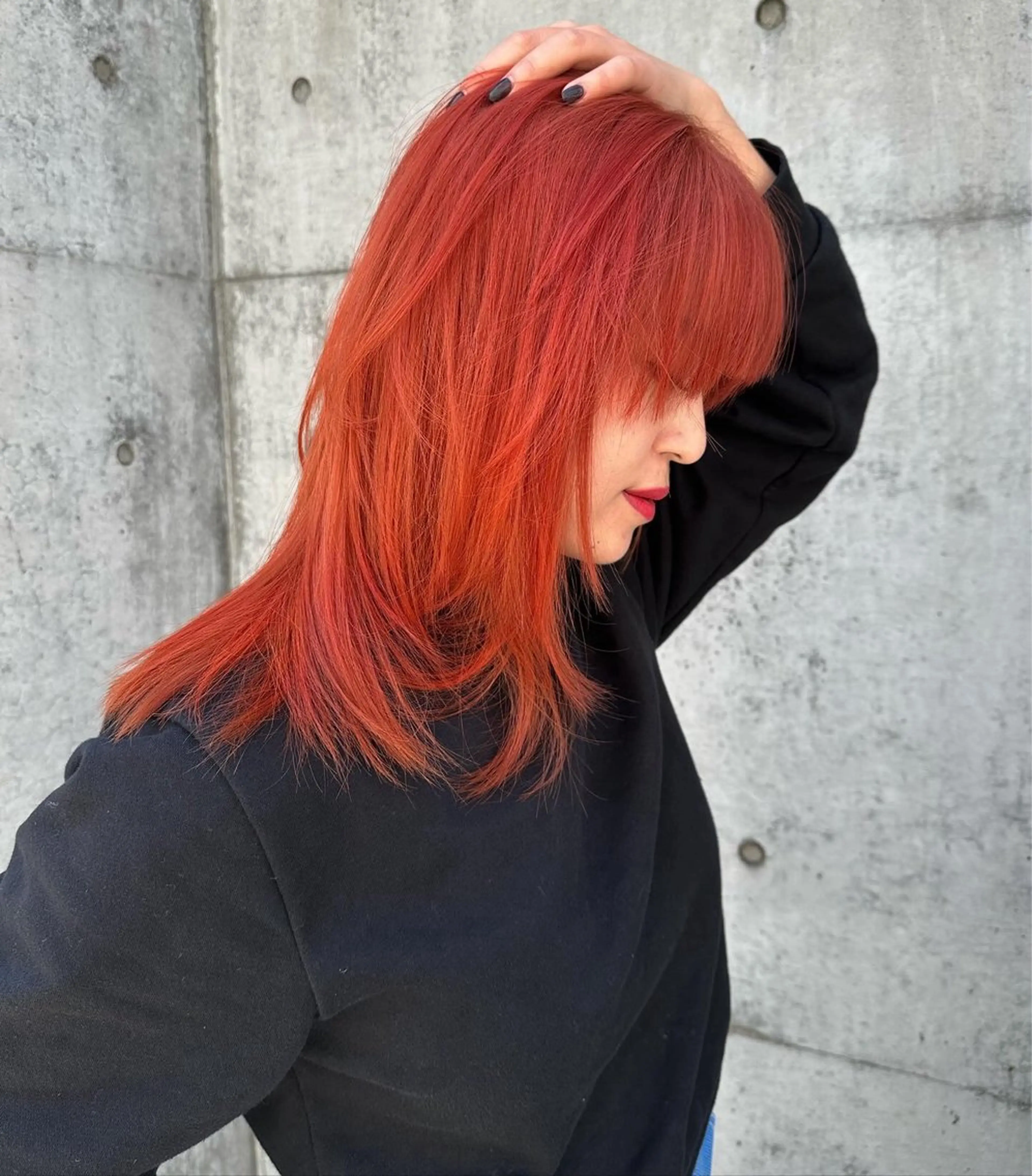 カラー ブリーチ ケアブリーチ Manaka🟤 今泉　Musiiikのヘアスタイル