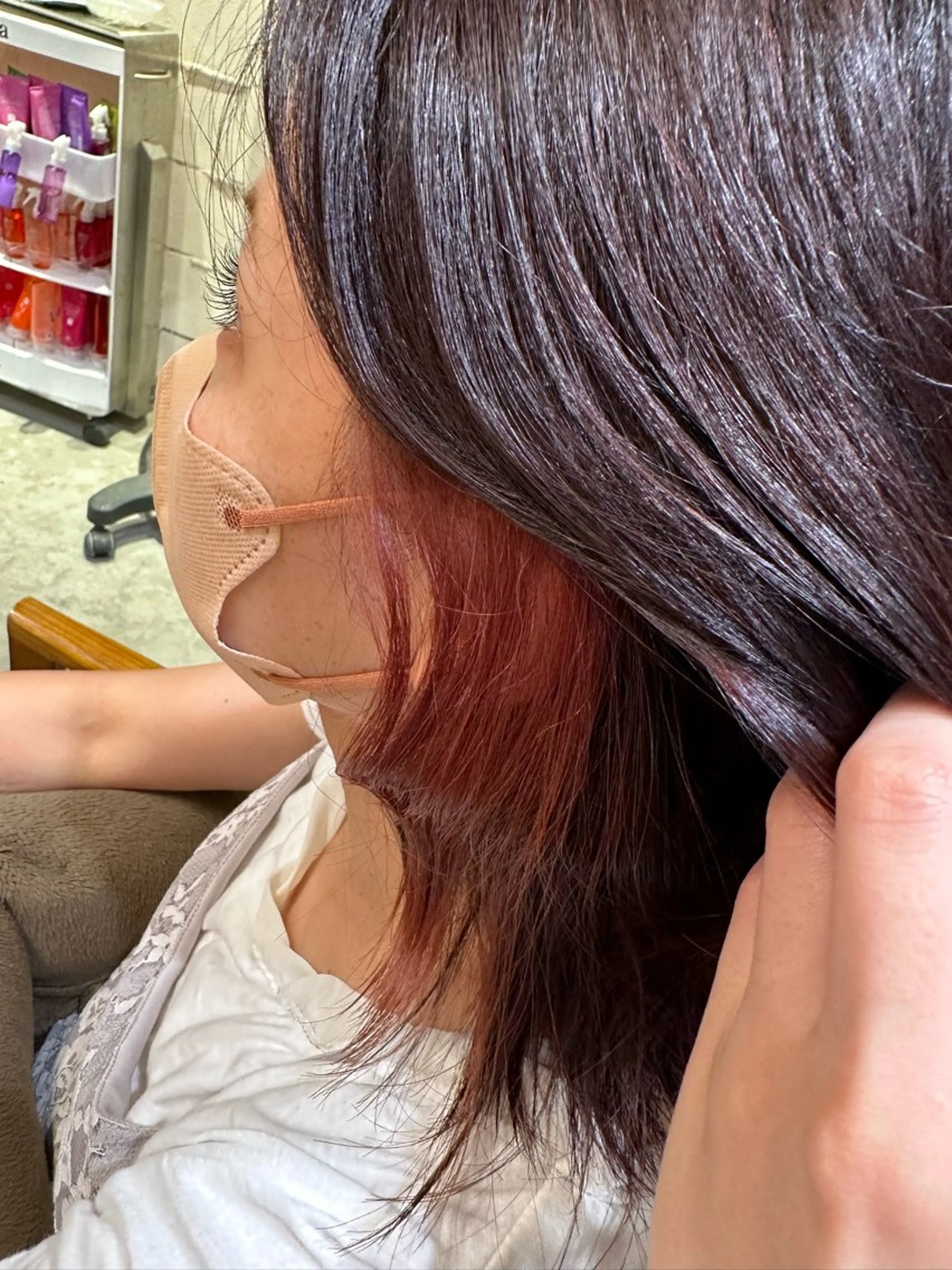 カラー ピンクカラー 木ノ島 来音の眉毛・アイブロウイメージ