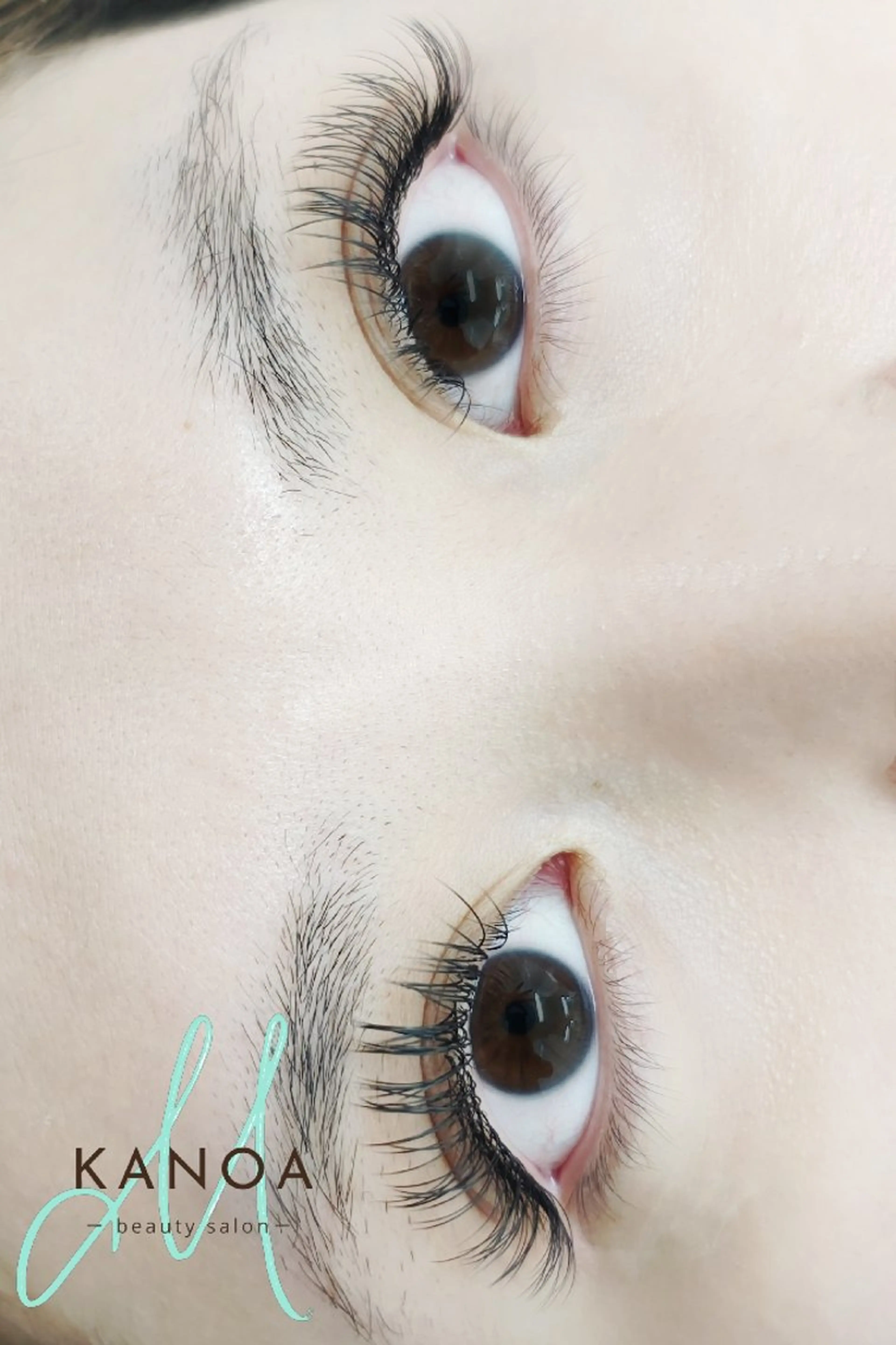 マツエク・マツパ フラットラッシュ KANOA:) miyuのマツエク・マツパデザイン