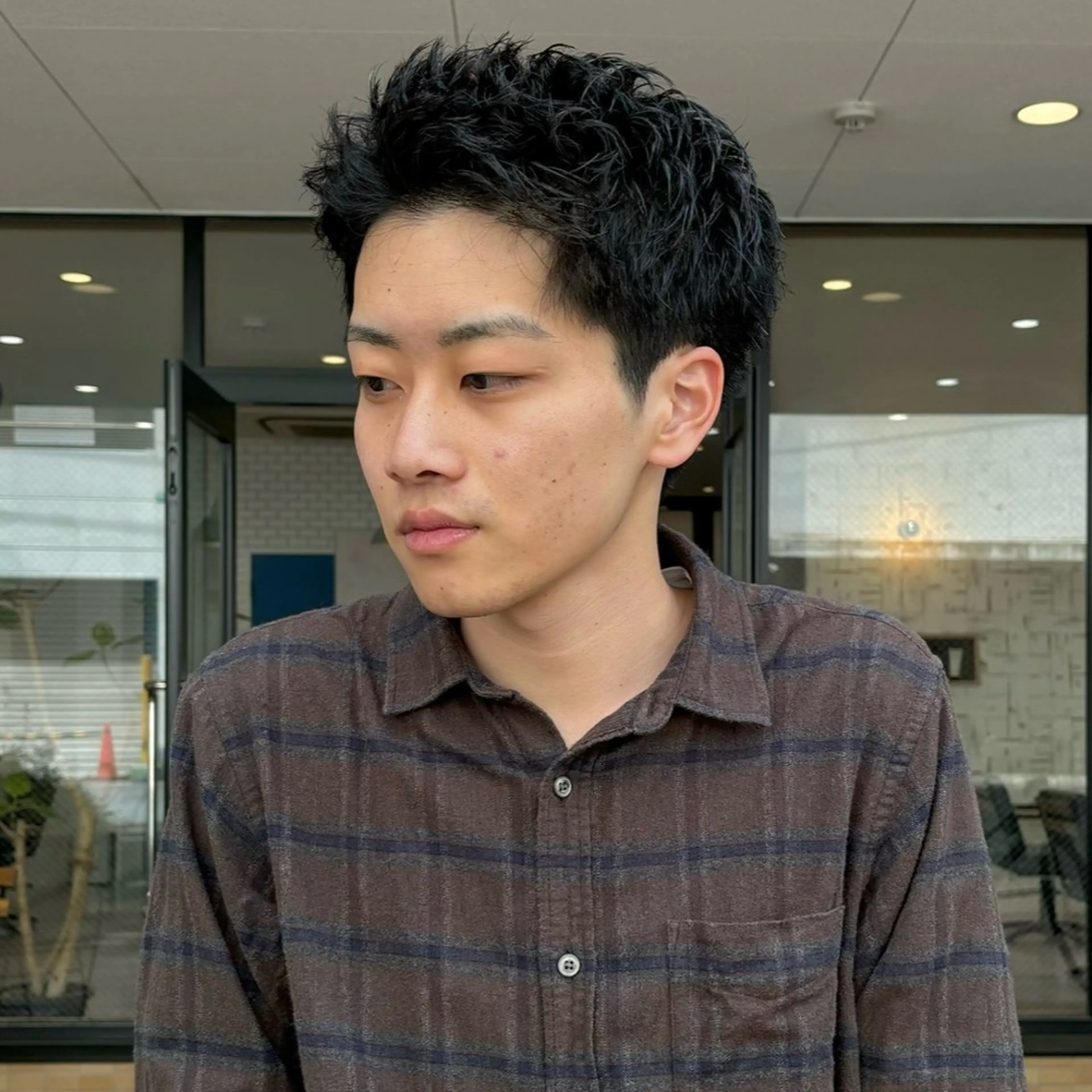 メンズ メンズショート スパイキーショート カット 【メンズ専門 】村斎　伶次のヘアスタイル