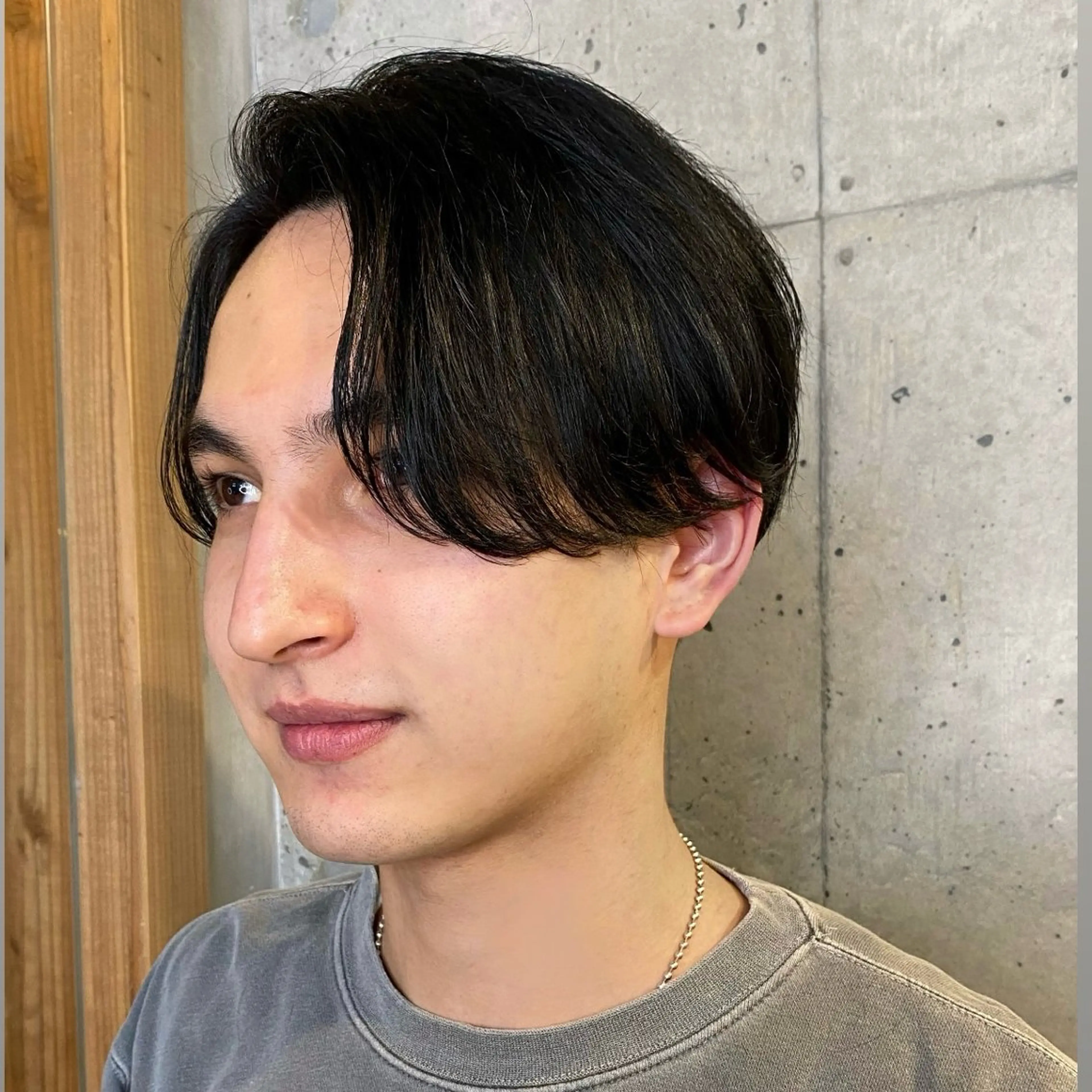 パーマ メンズ カット 竹嶌 健吾のヘアスタイル