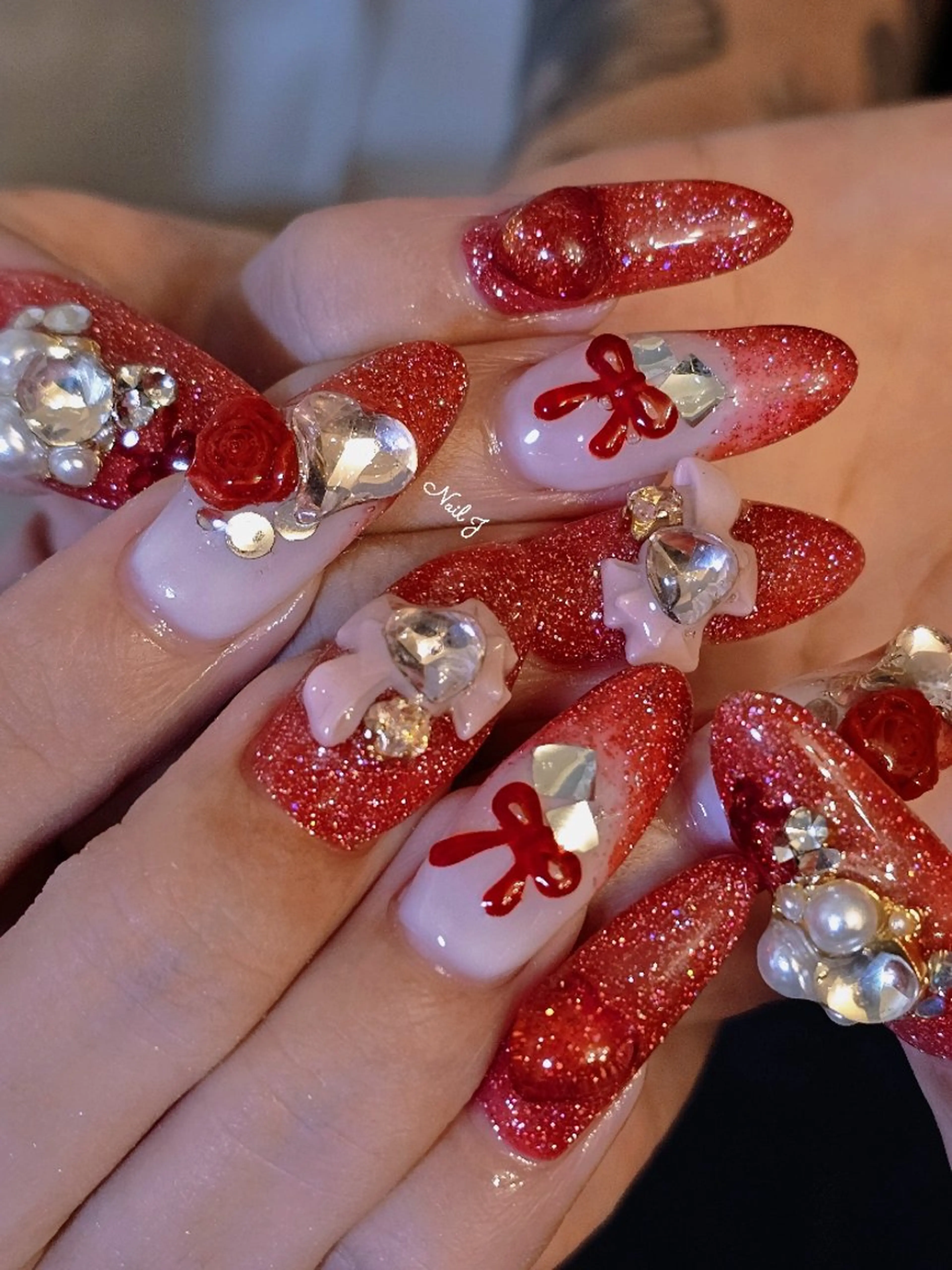 ネイル 持ち込み ハンドネイル Nail Jのネイルデザイン