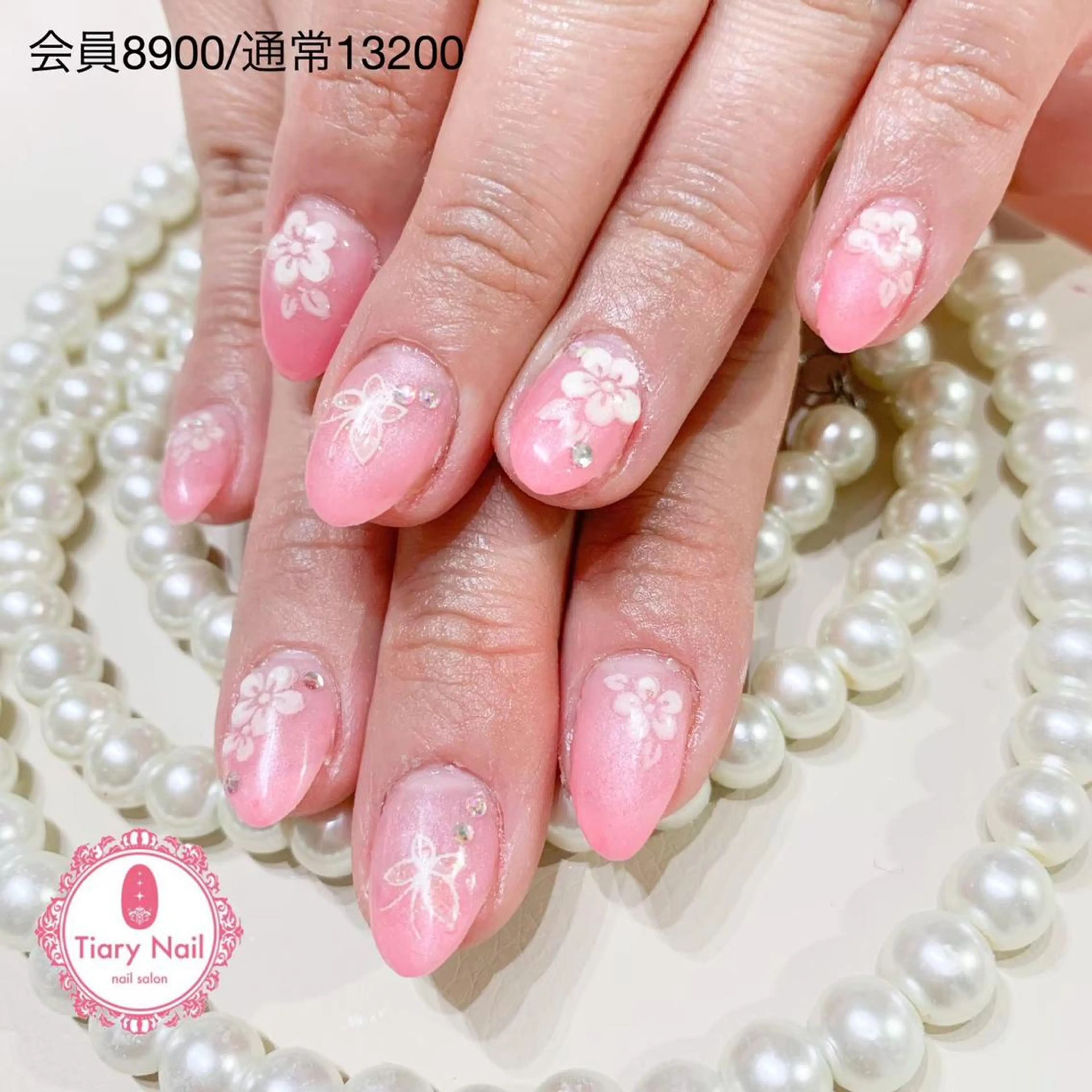 ネイル 💗🪽Tiary Nail🪽💗のネイルデザイン