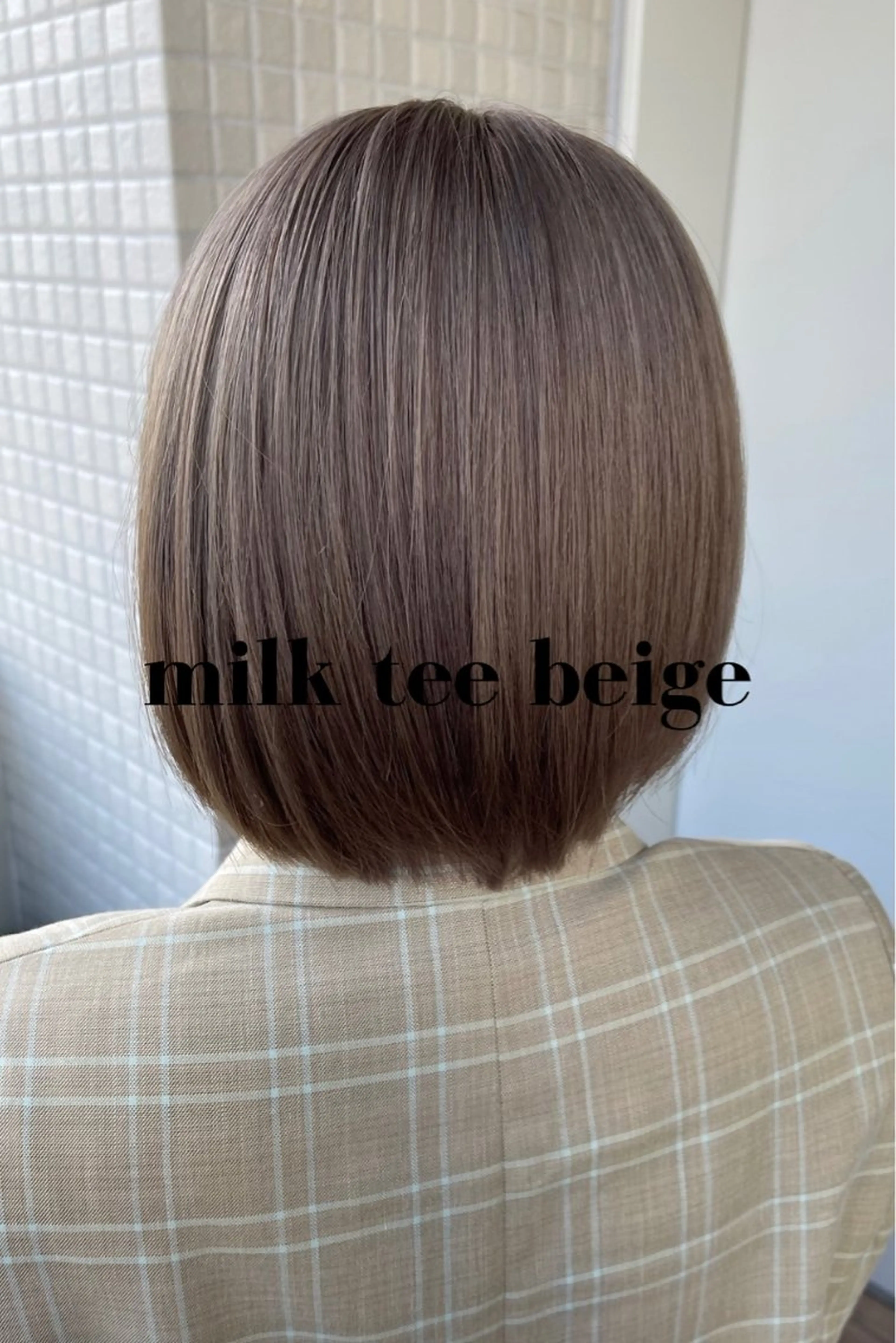 ショート カラー charm《銀座》 ヘアセット/縮毛矯正のヘアスタイル