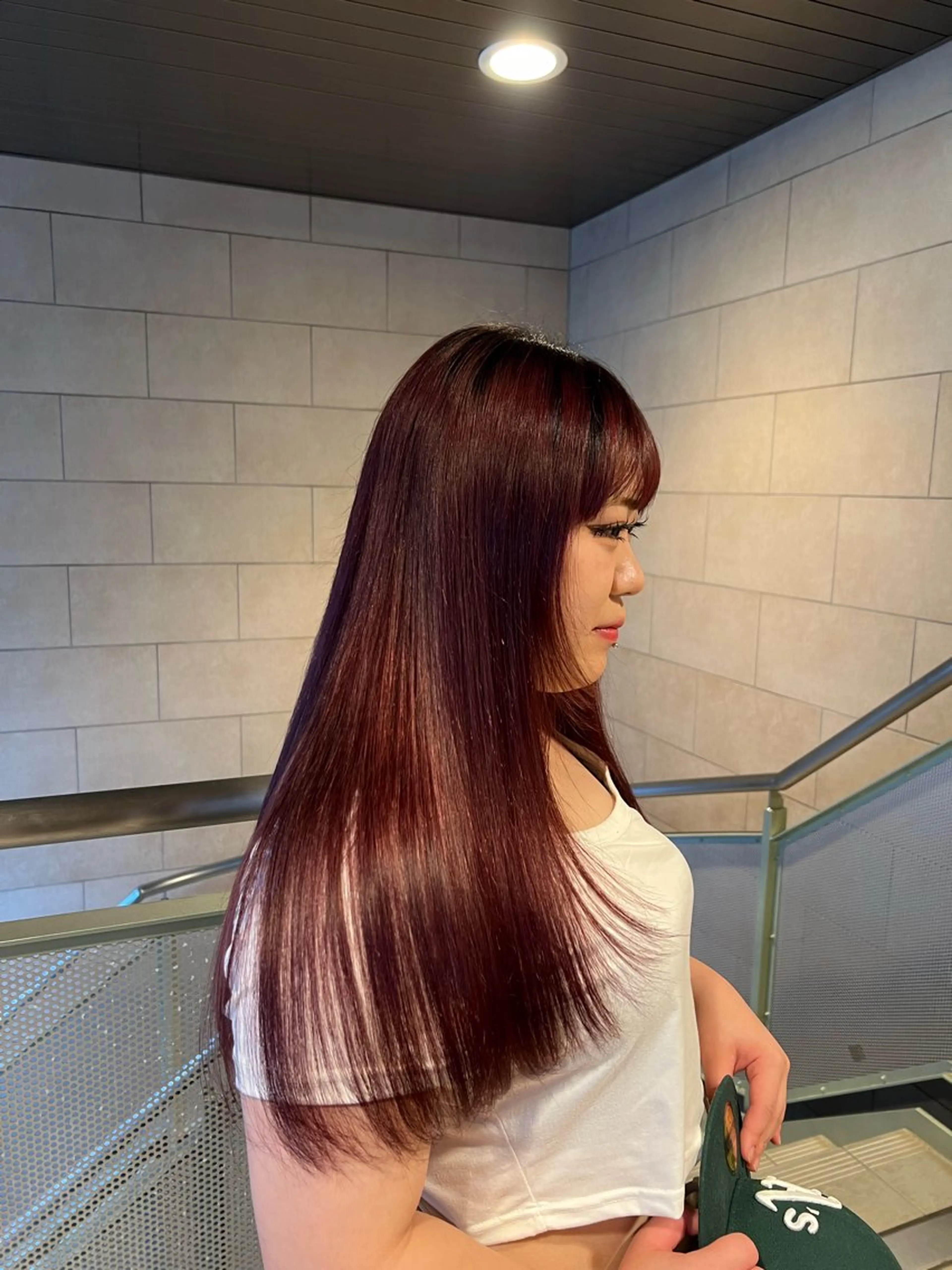 カラー 久永 菫のヘアスタイル