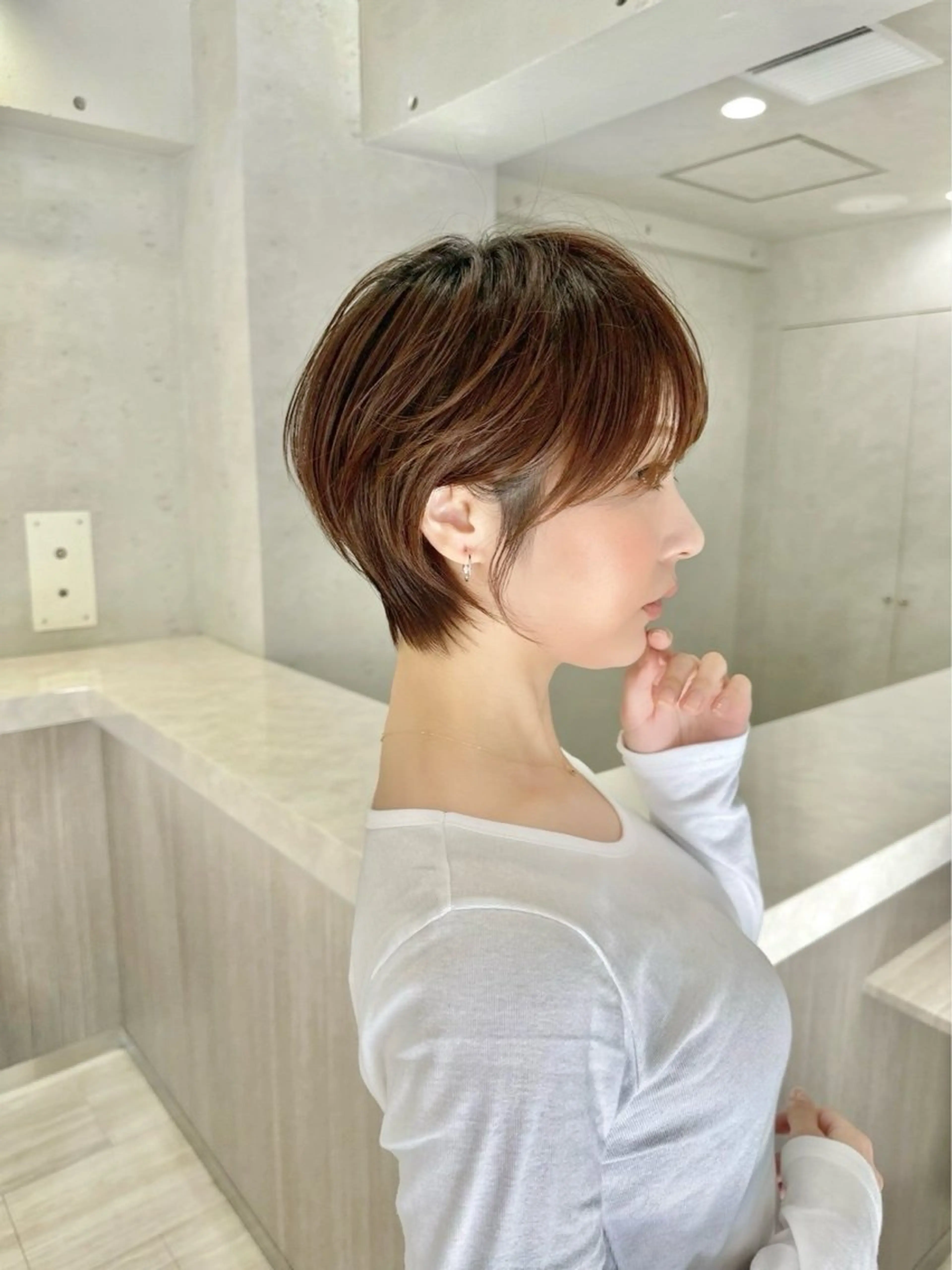 ショート 🫧似合わせショート ゴヤ🫧のヘアスタイル