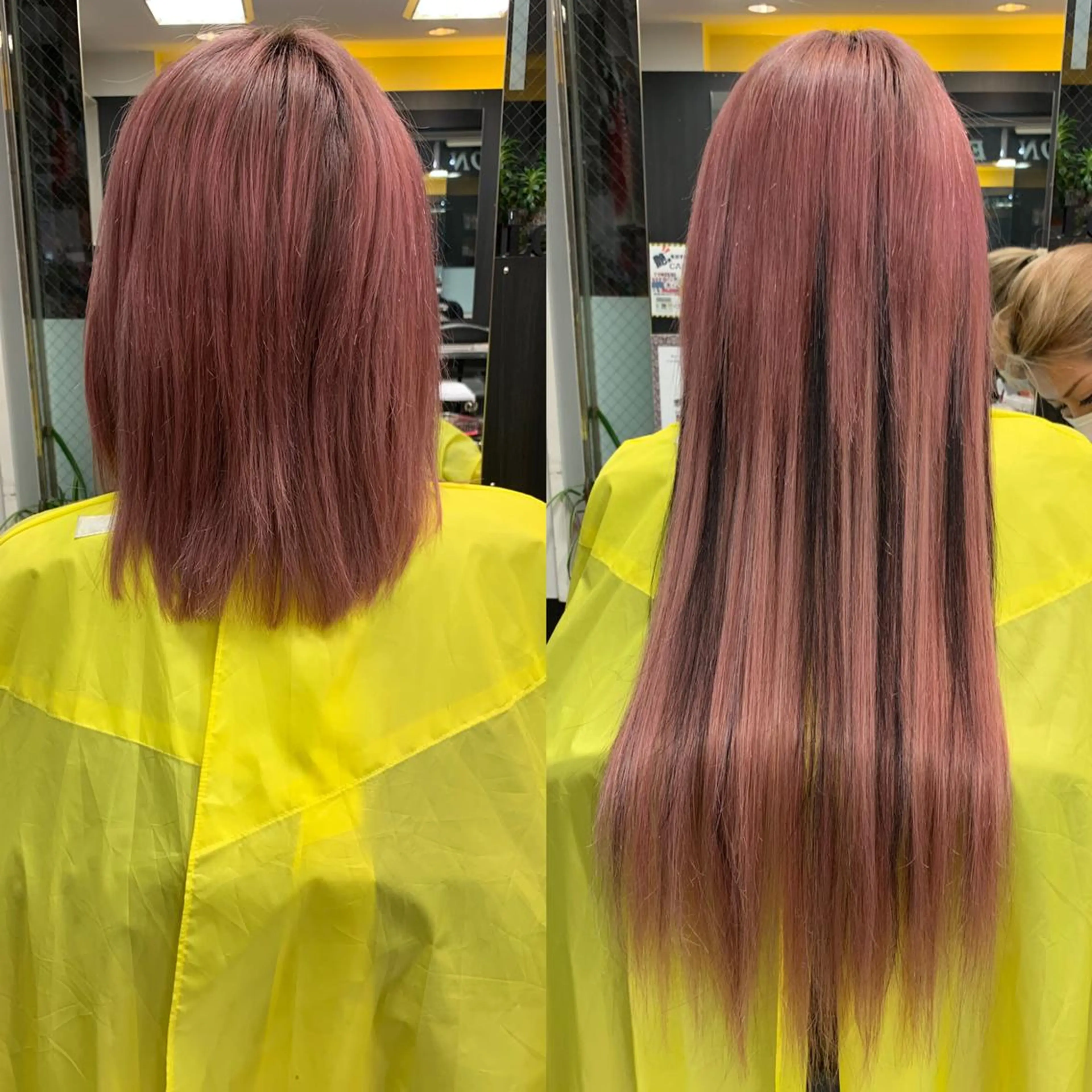 ロング カラー 編み込みエクステ エクステ 韓国カラー/エクステ carryのヘアスタイル