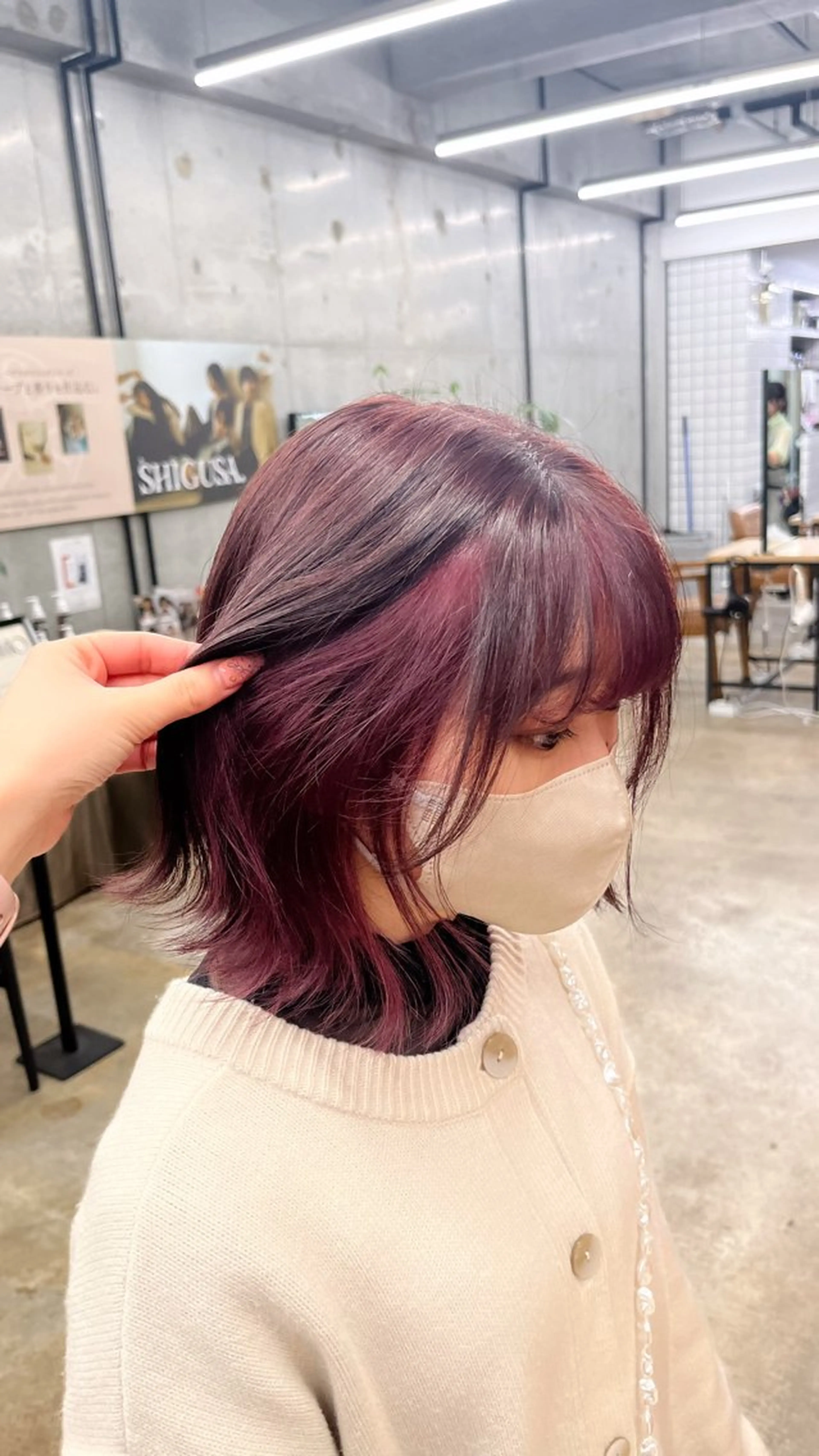 ミディアム カラー 🎀かわいいhair 🎀みおのヘアスタイル