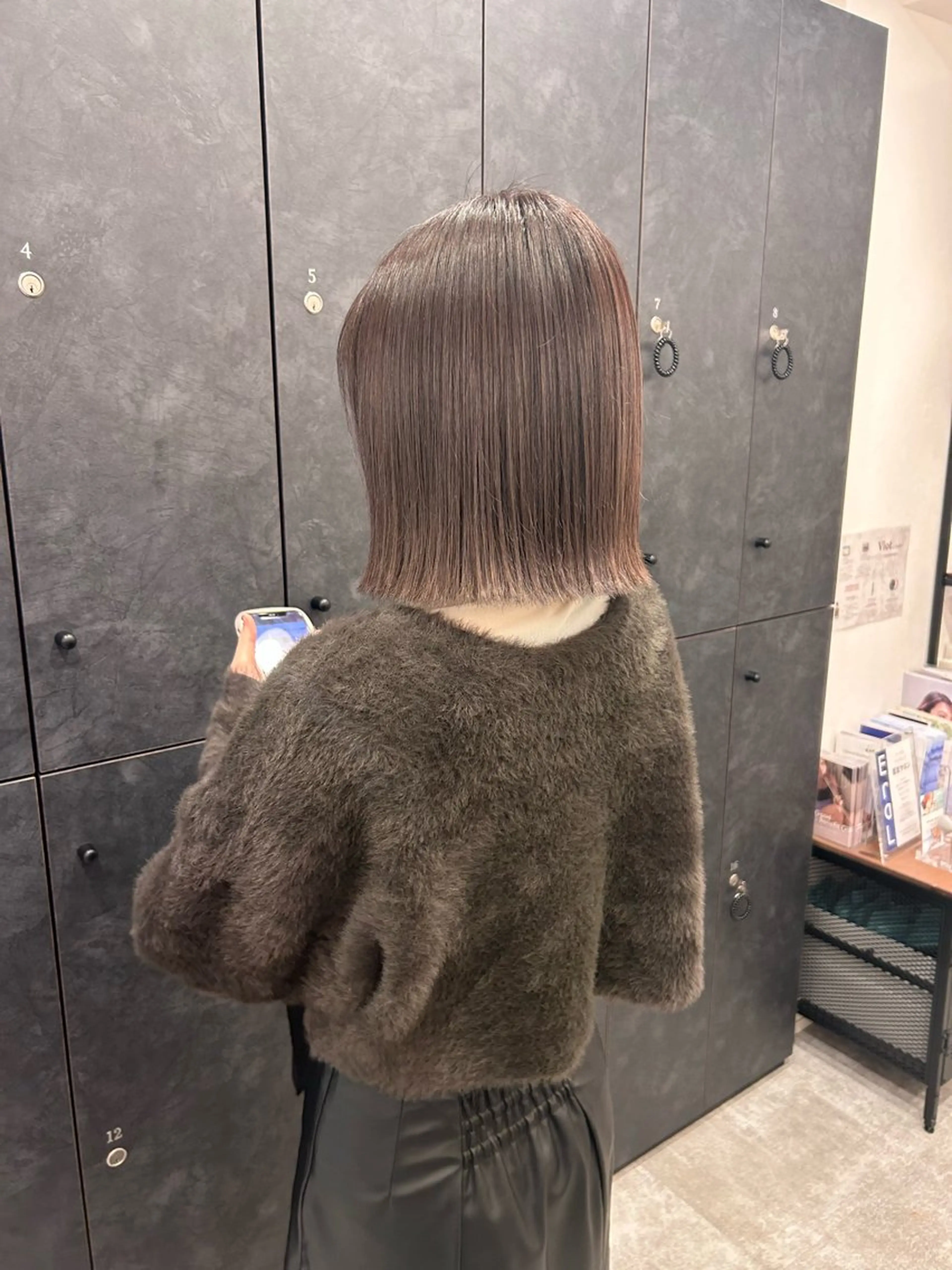 ミディアム カット ヘアカラー 似合わせcut ◎ 倉橋実咲のヘアスタイル