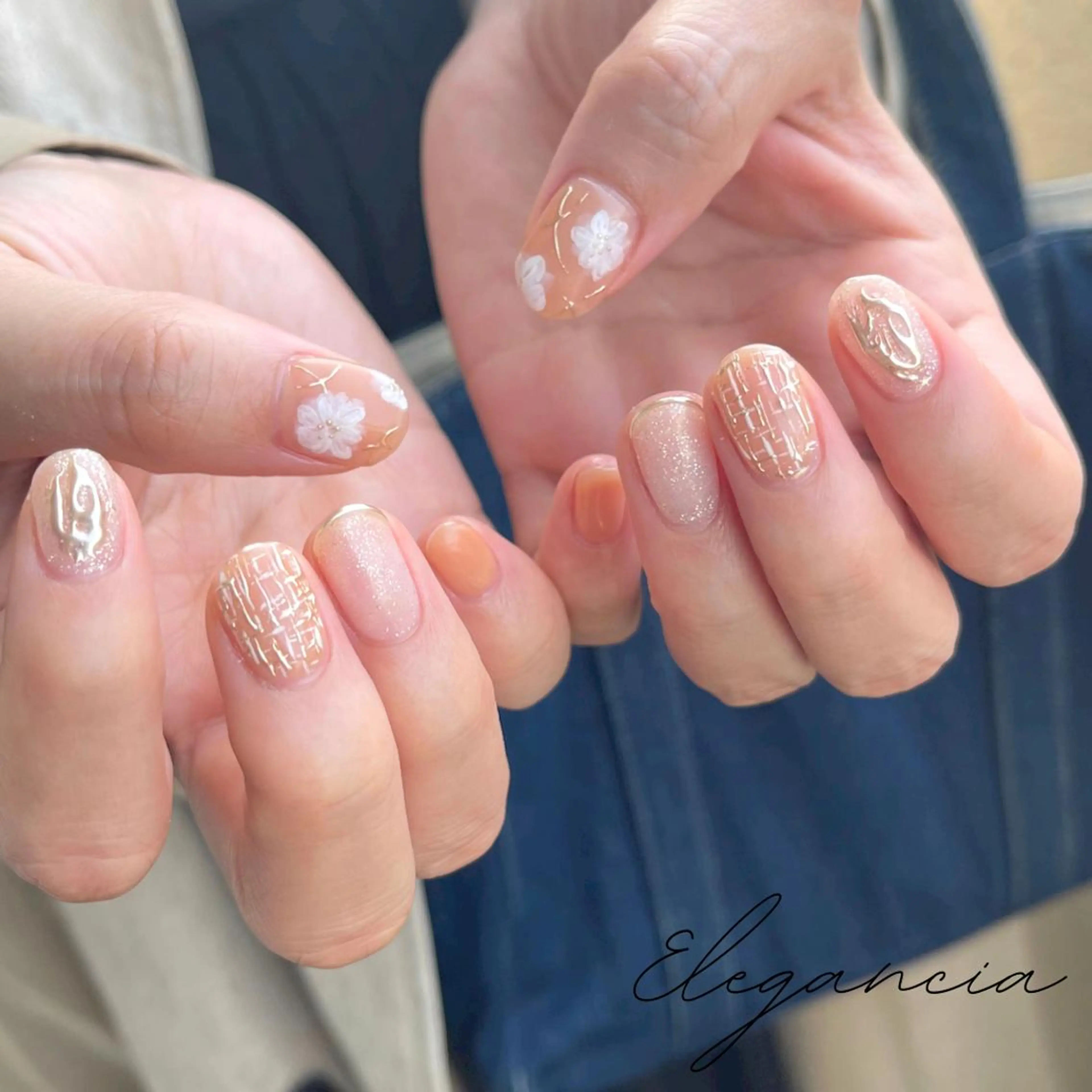 カラー ネイル ハンドネイル Elegancia. Hiromiのネイルデザイン