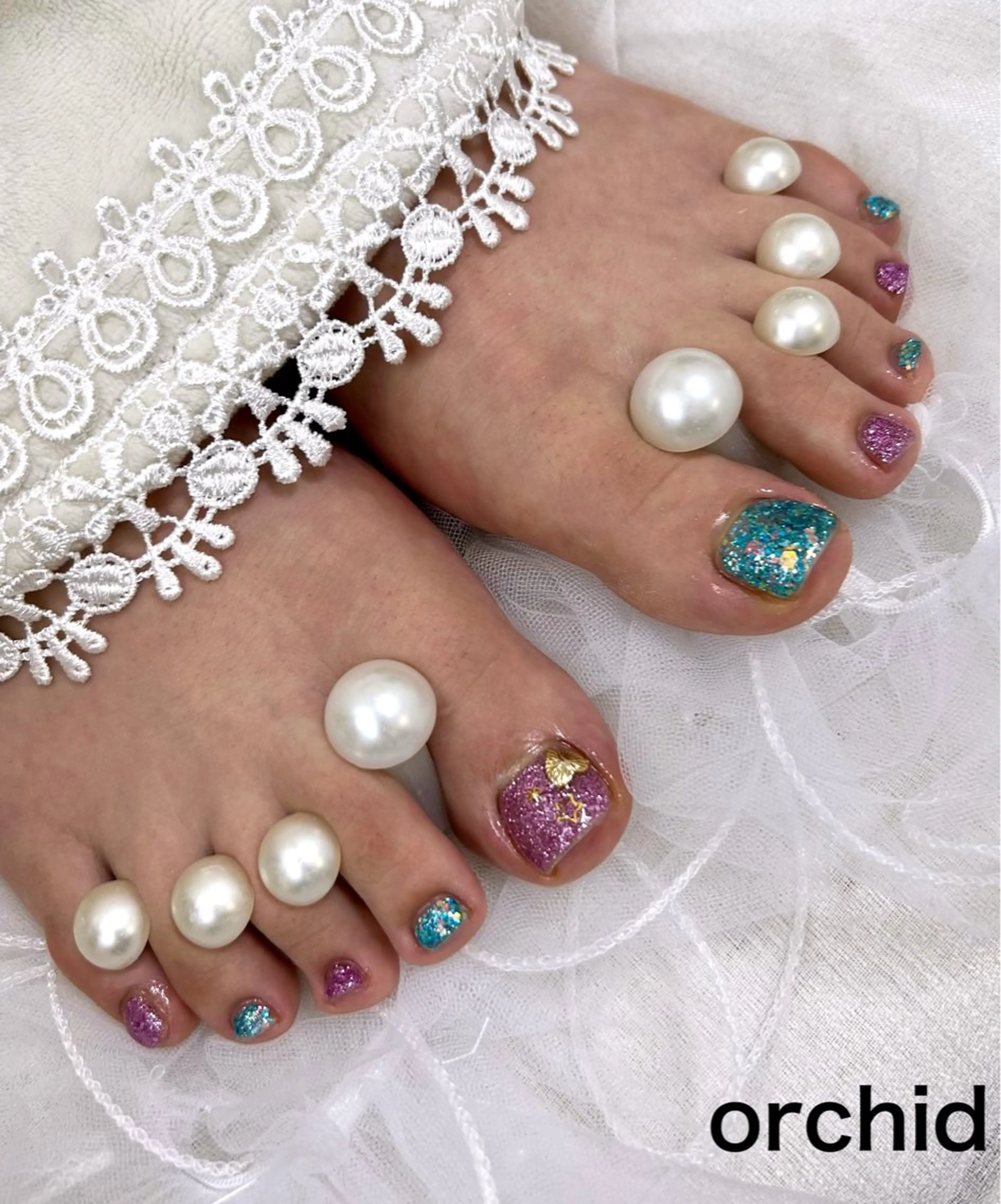 ネイル orchid ♡オーキッドのネイルデザイン