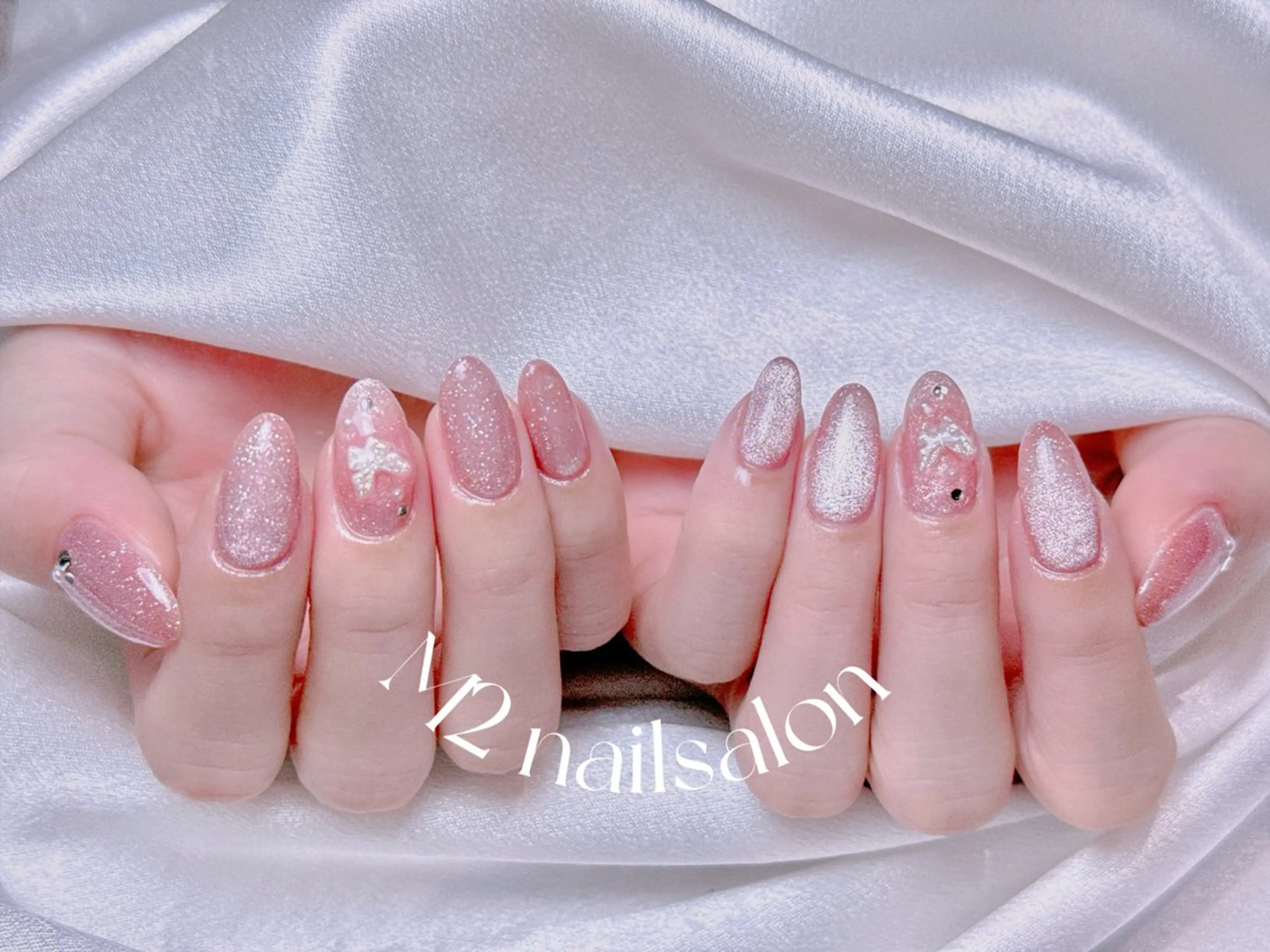 ネイル ハンドネイル 長さだし専門店 M2 rikaのネイルデザイン