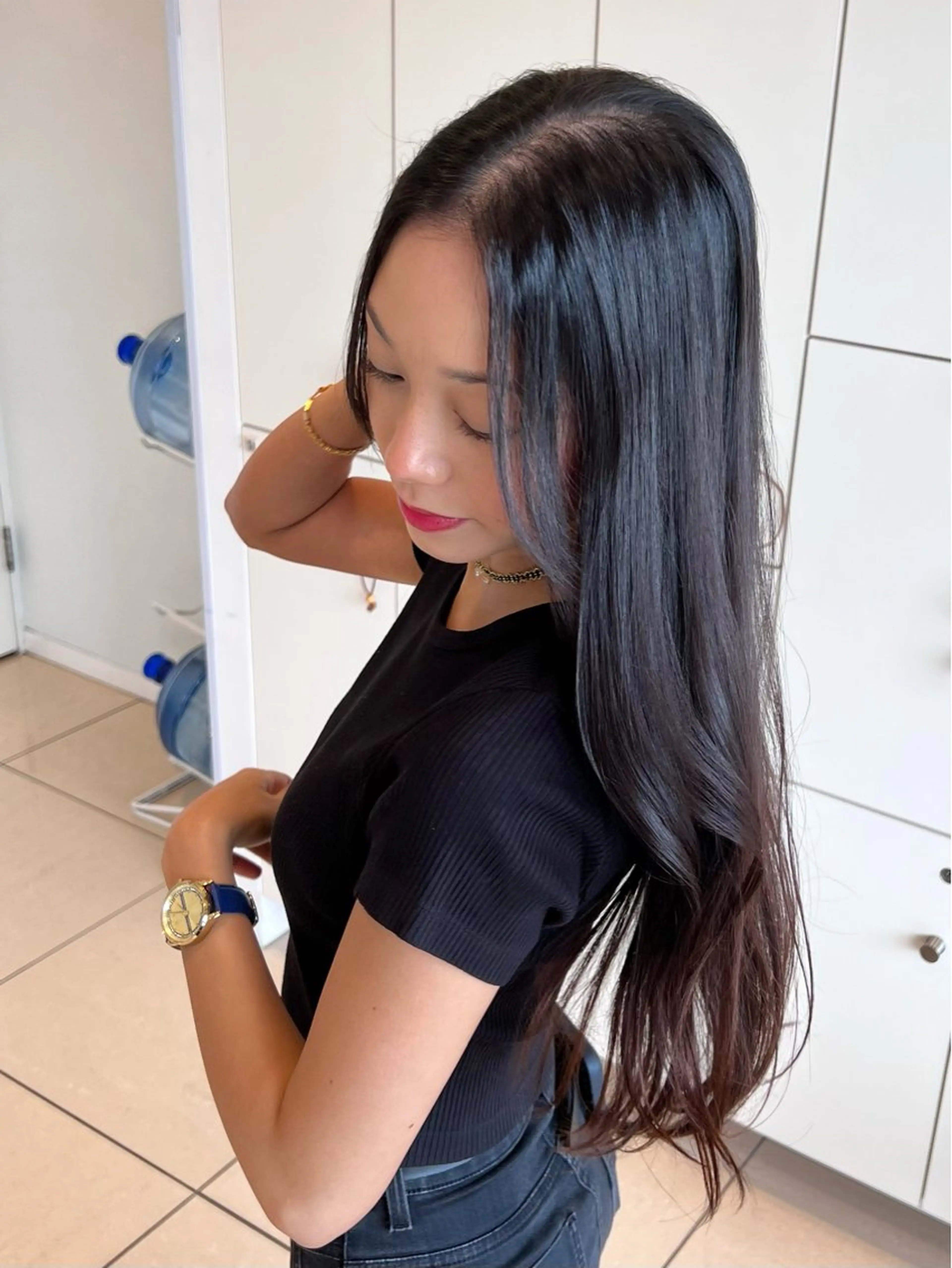 ロング 金子 直樹のヘアスタイル