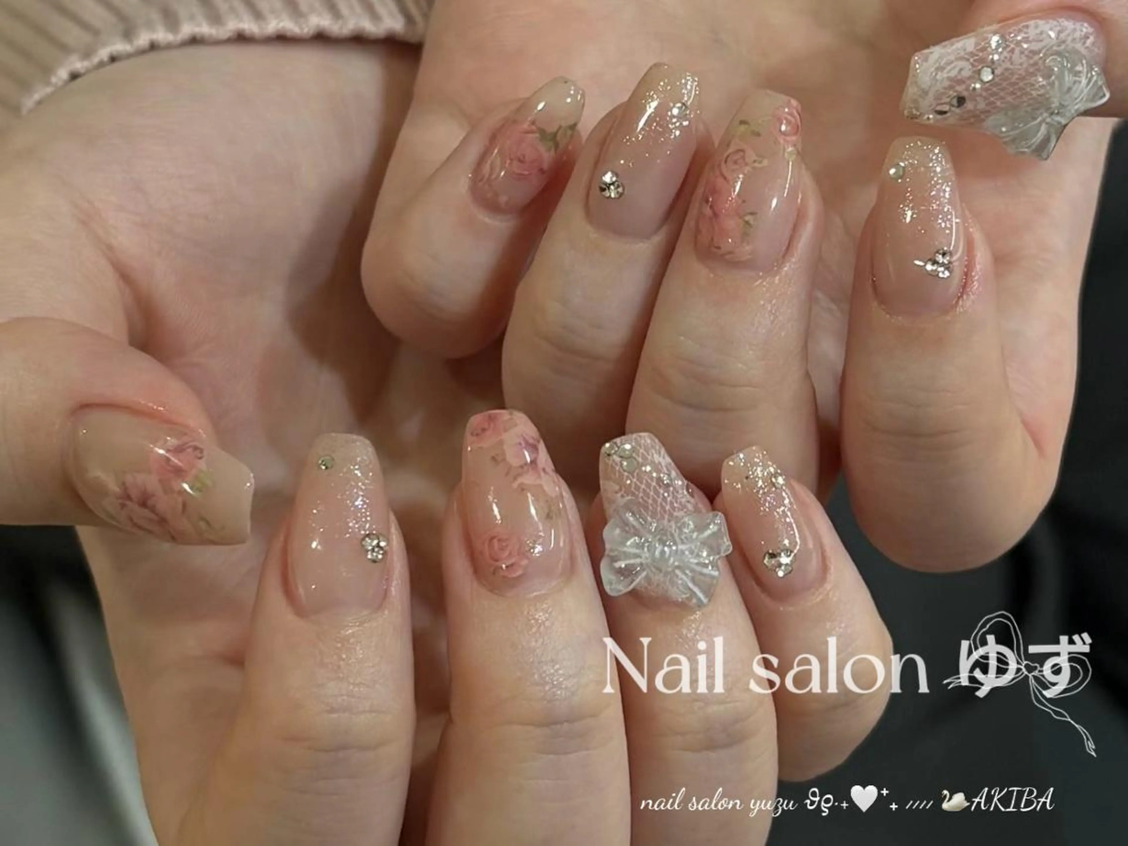 ネイル ハンドネイル MAKI💚💚💚 秋葉原.のネイルデザイン