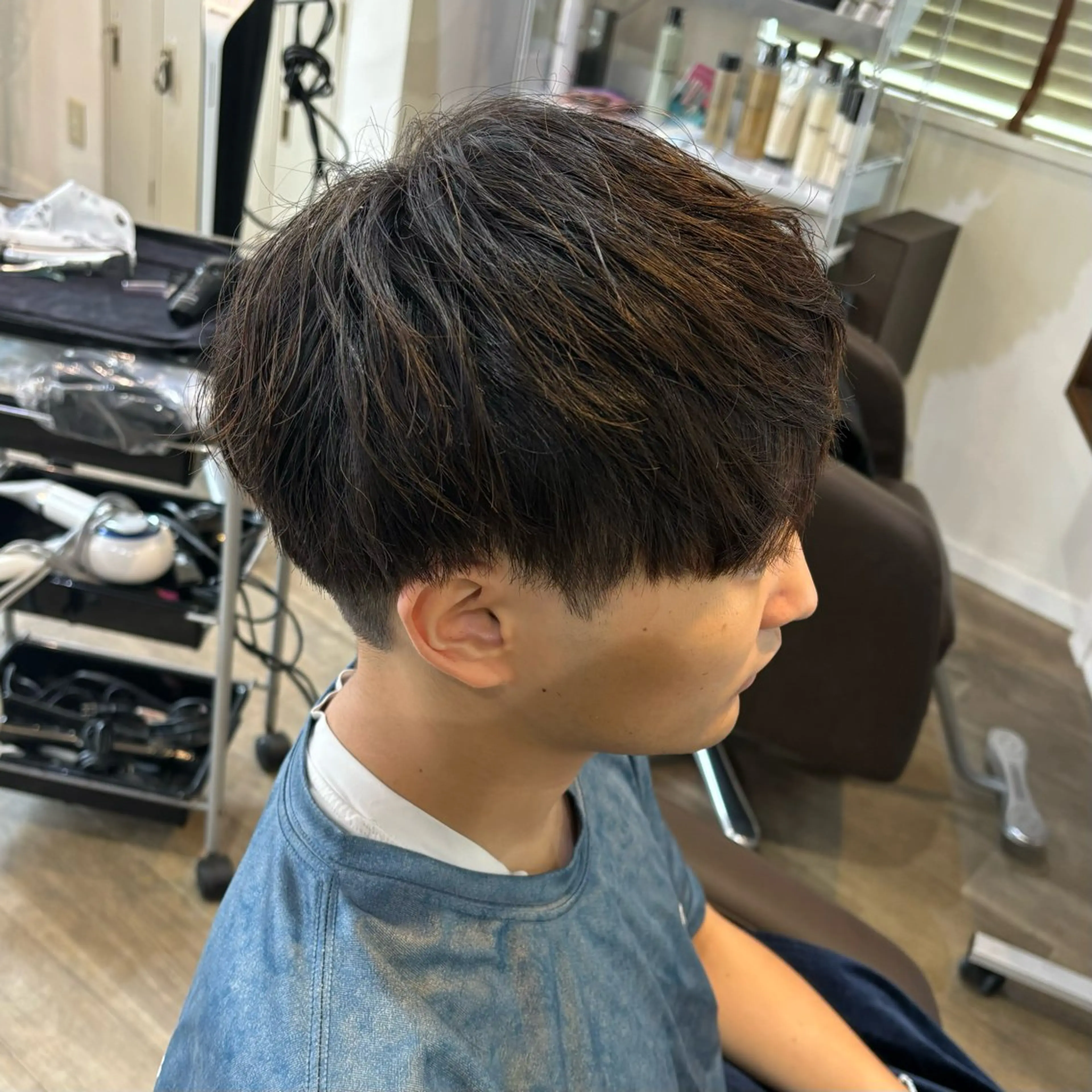 ショート 🎀ハイトーン/ 艶カラー/夕月🎀のヘアスタイル