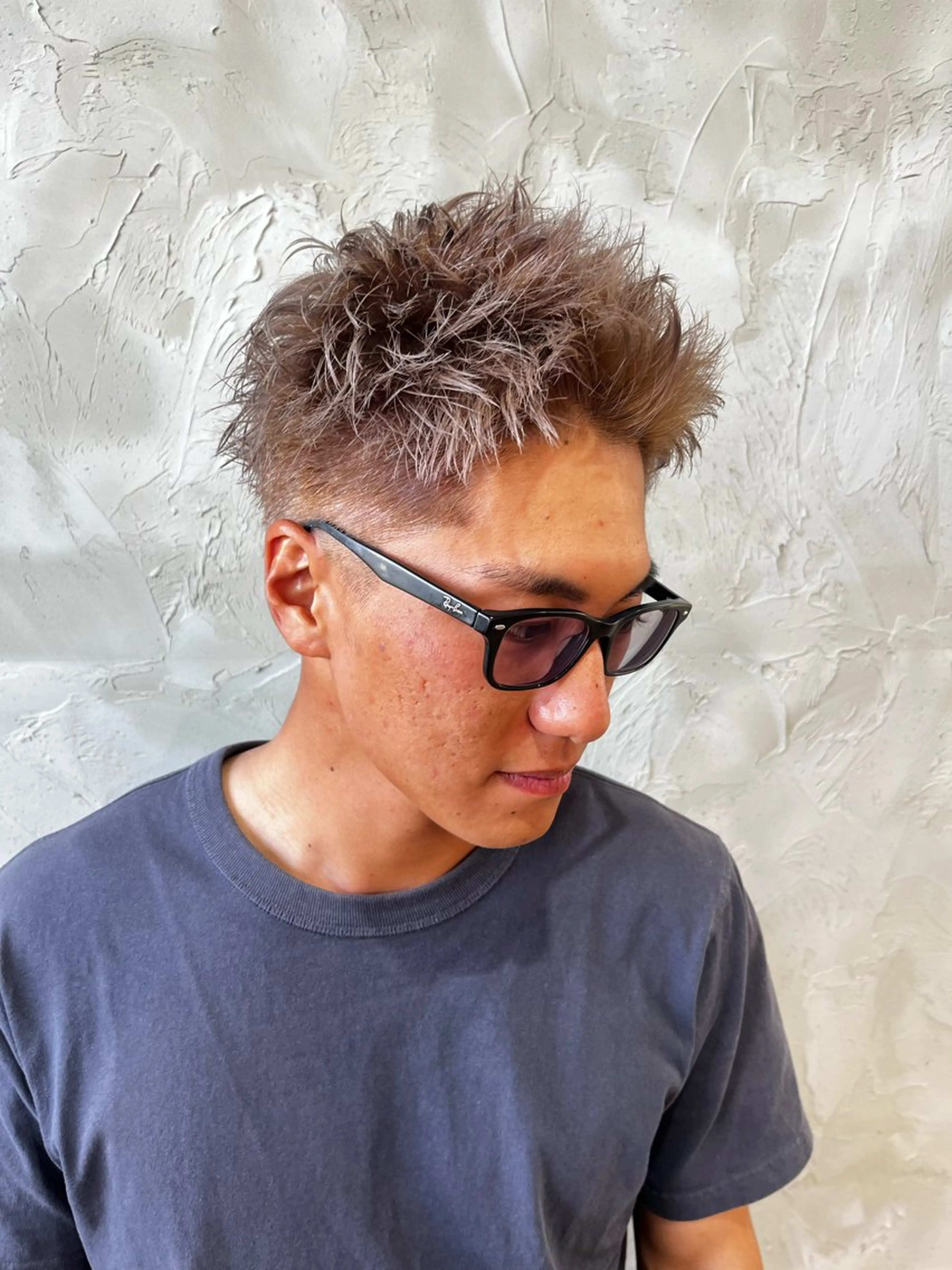 カラー メンズ メンズブリーチ ブリーチ 🟦ROOM MEN 瀬古　侑輝🟦のヘアスタイル