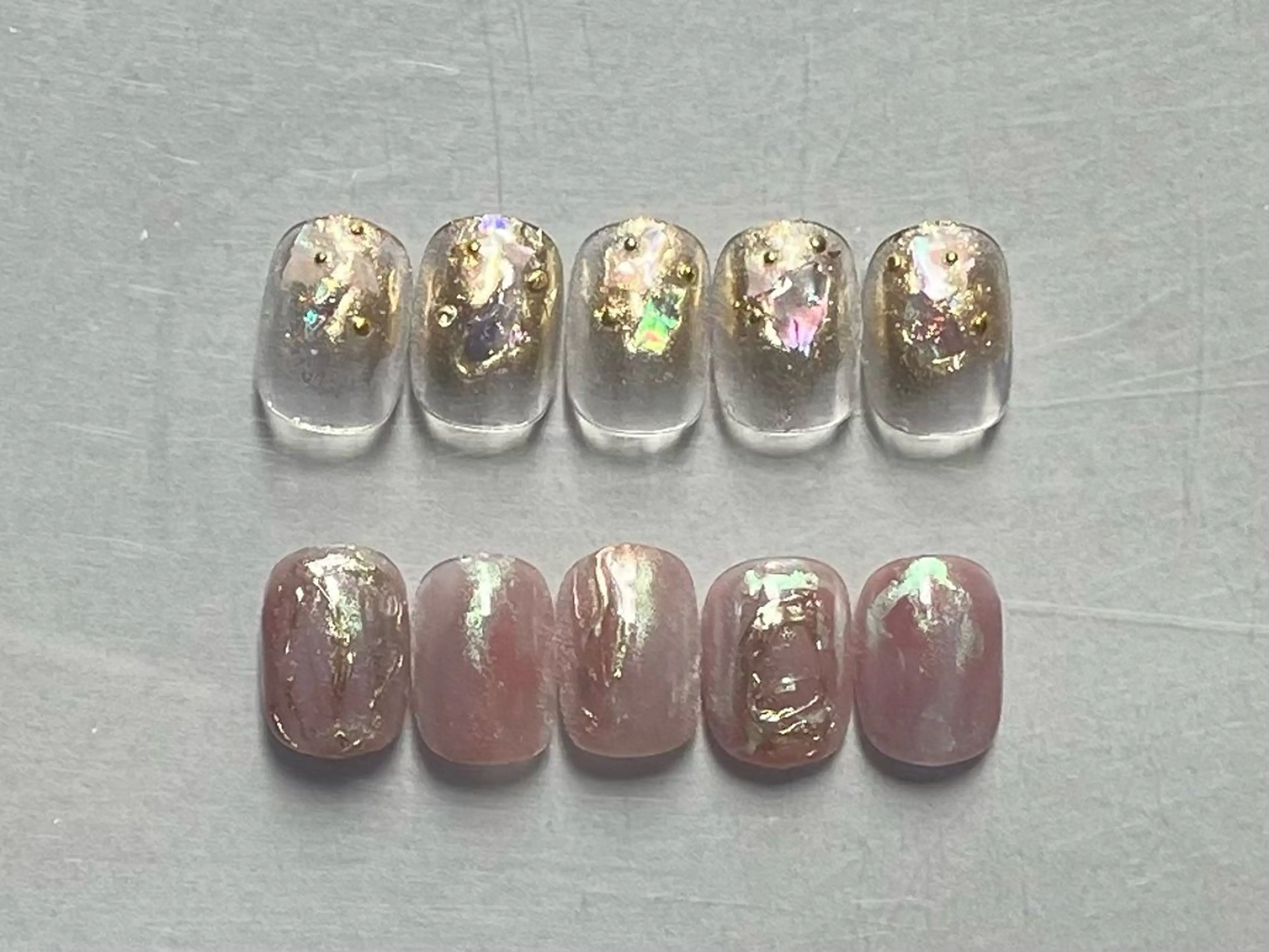 ショート ハンドネイル フットネイル @Unica_ honmachiのネイルデザイン