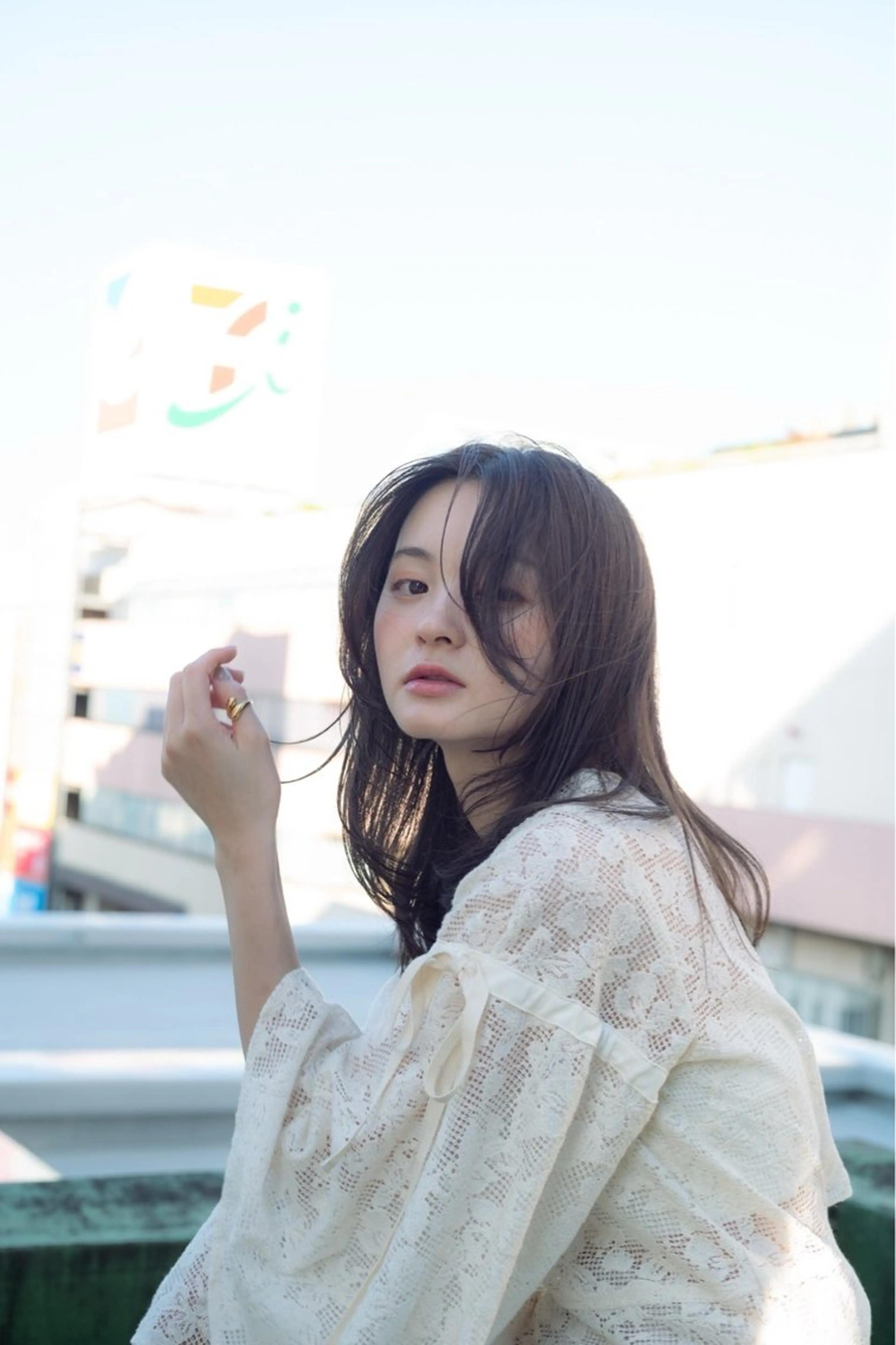 ミディアム カラー stylist田口 祐歩のヘアスタイル