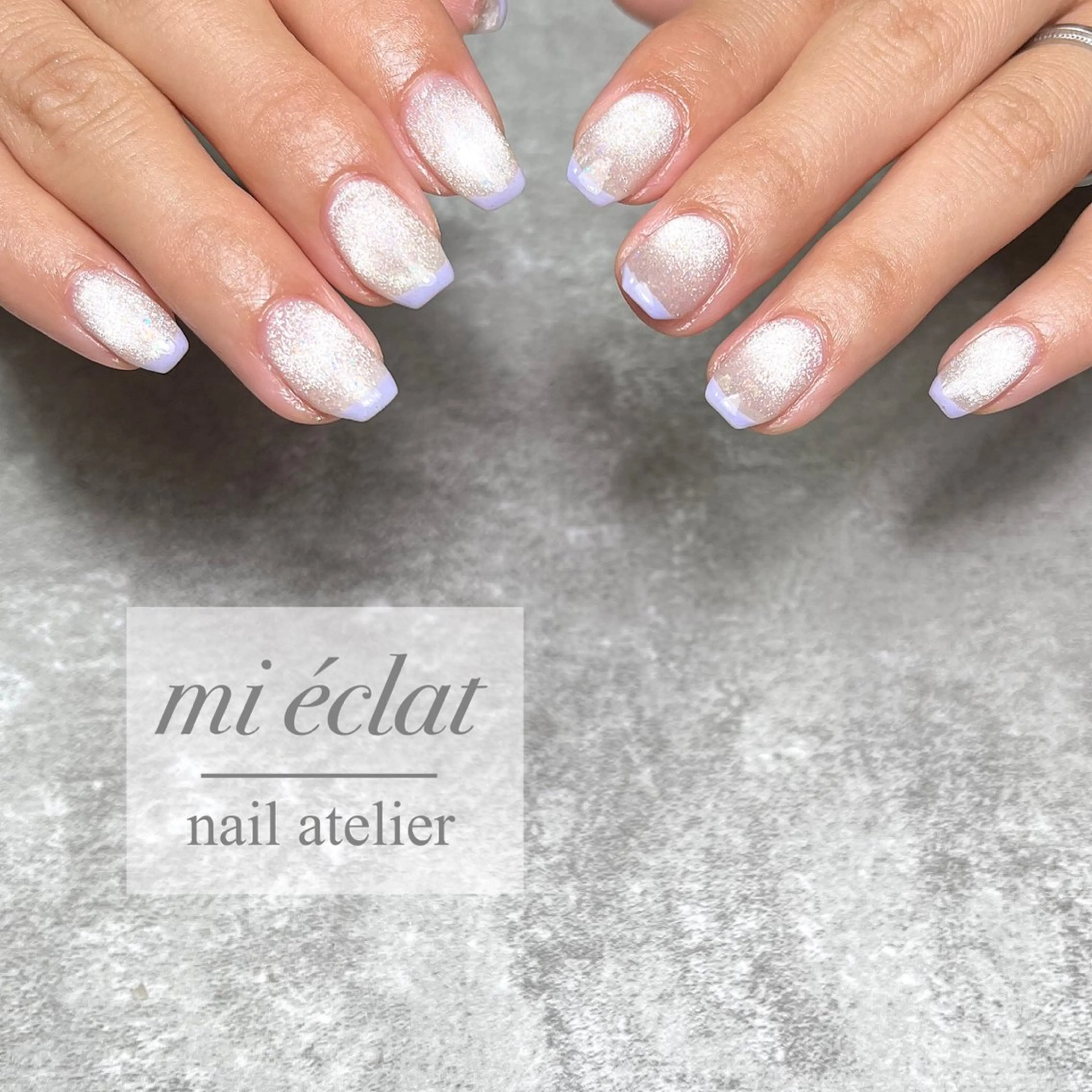 ネイル アートネイル フットネイル フレンチネイル マグネットネイル ニュアンスネイル mi éclat ミ　エクラのネイルデザイン