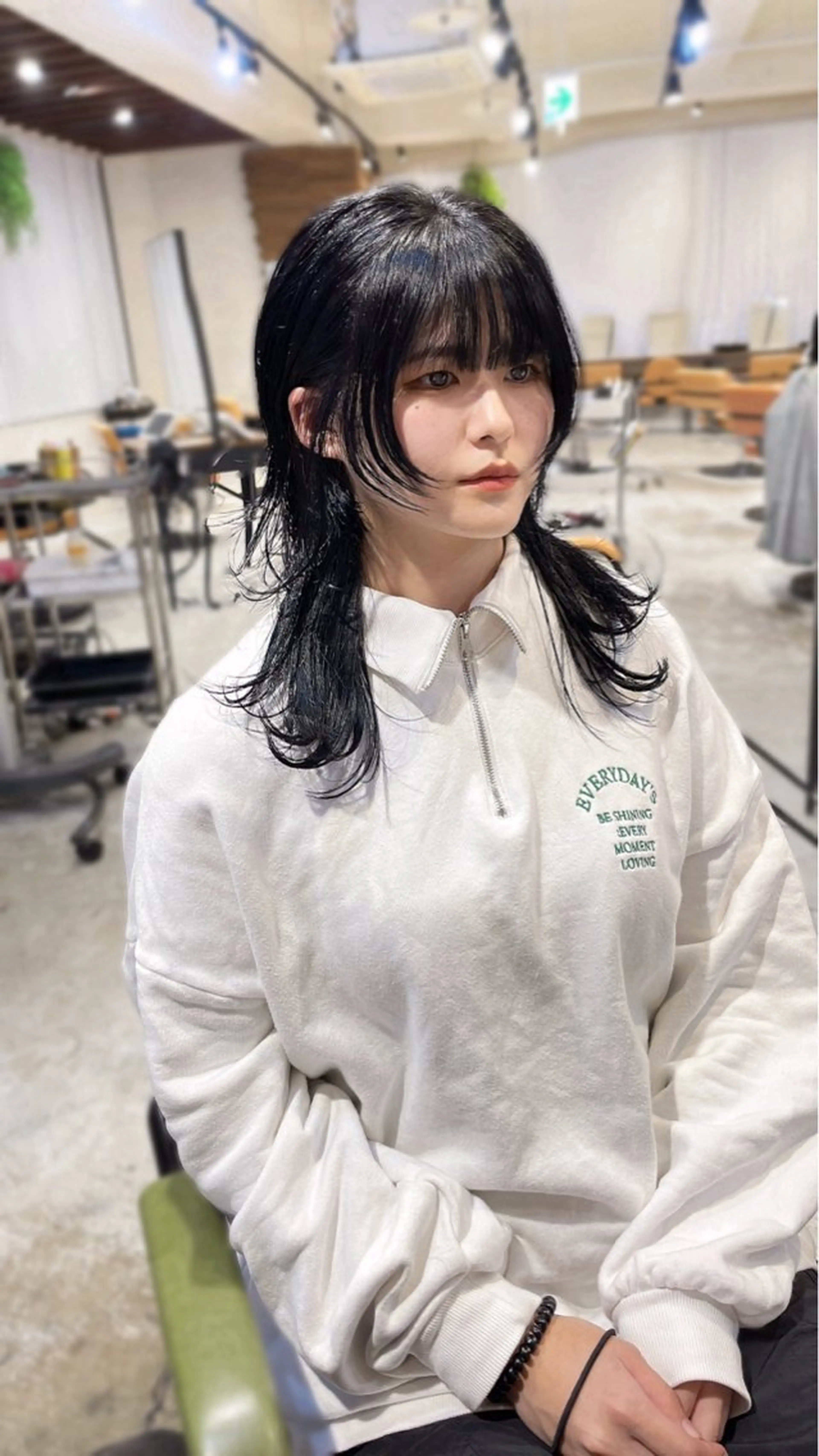 ミディアム ウルフカット ガレリアエレガンテ栄店所属・ウルフカット/ ハッシュカット/山路のヘアスタイル