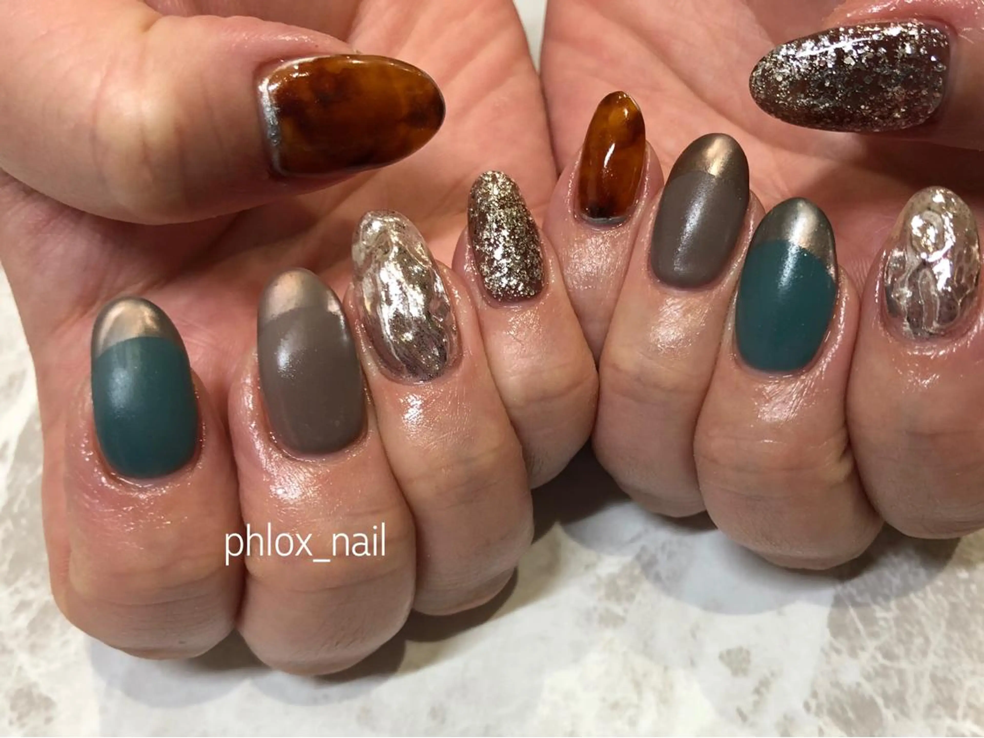 ネイル s/w _shokoのネイルデザイン