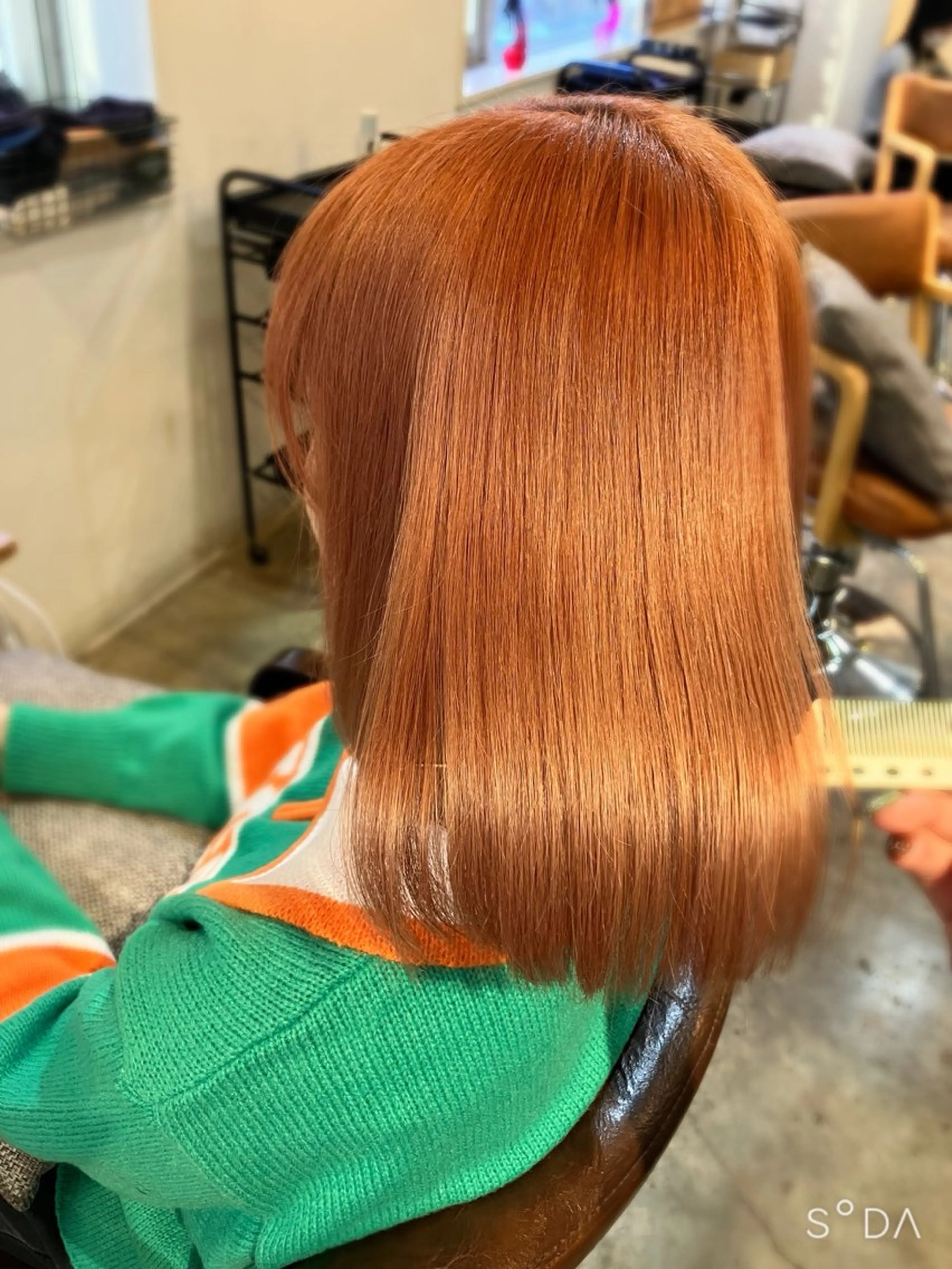 ミディアム 🫧縮毛矯正支持率 No.1 ほのか🫧のヘアスタイル