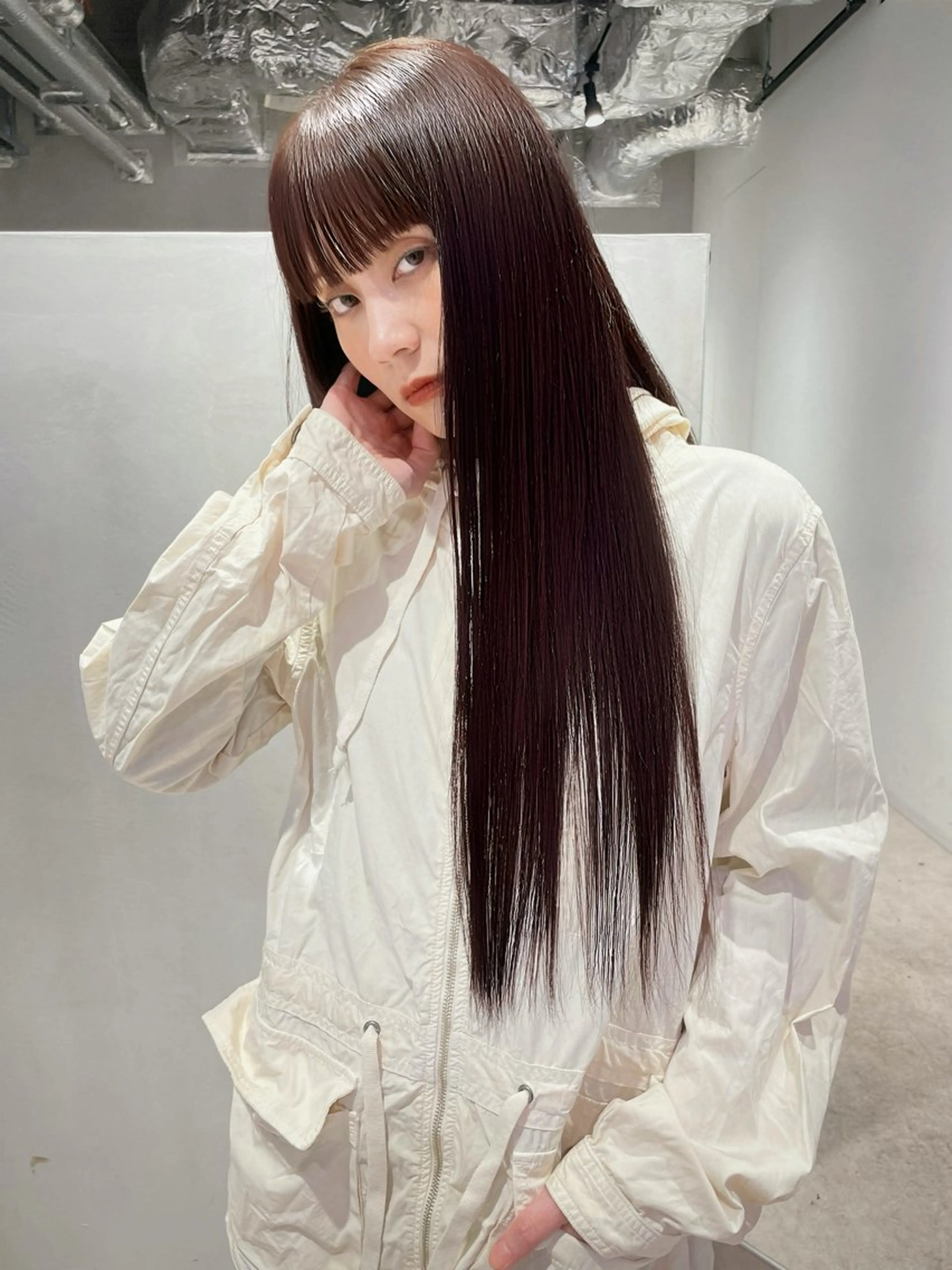 ロング MINX over所属・🍒暖色カラー•東京 小玉姫那🍒のヘアスタイル