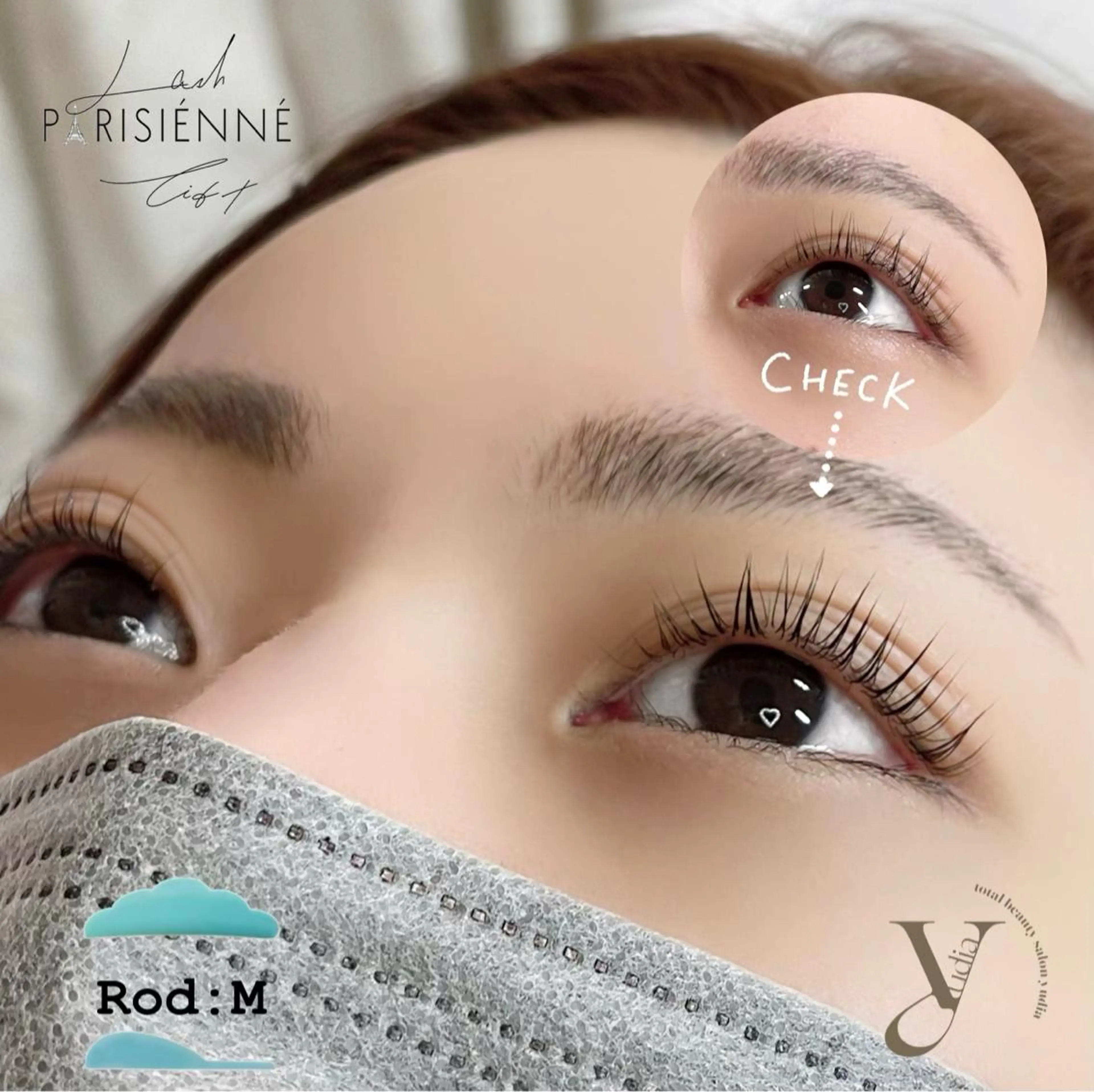 マツエク・マツパ パリジェンヌラッシュリフト マツパ 𝐧𝐞𝐨𝐧新宿 ❤️𝐀𝐲𝐚のマツエク・マツパデザイン