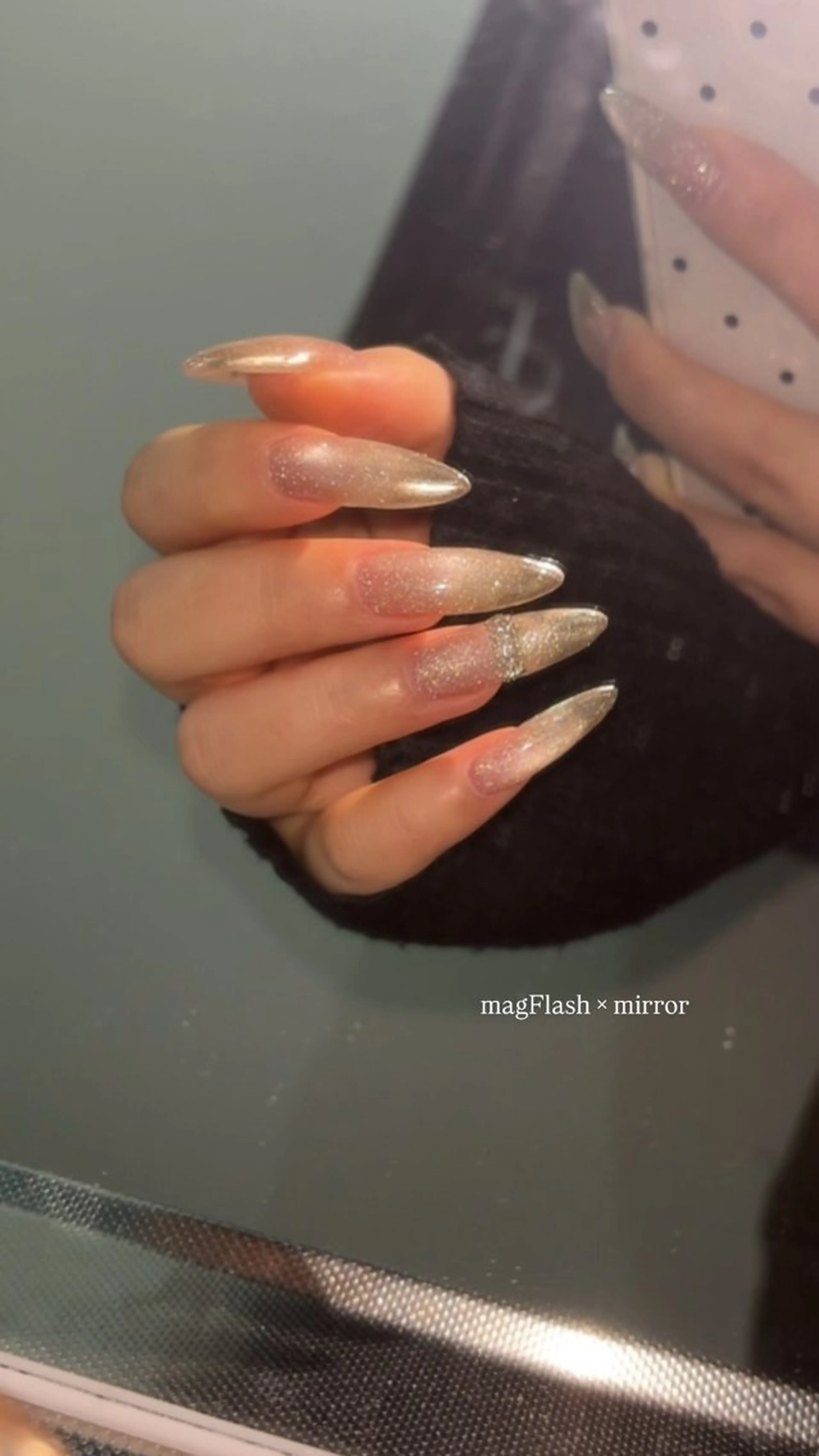 ネイル ハンドネイル 韓国ワンホンnail yukiのネイルデザイン