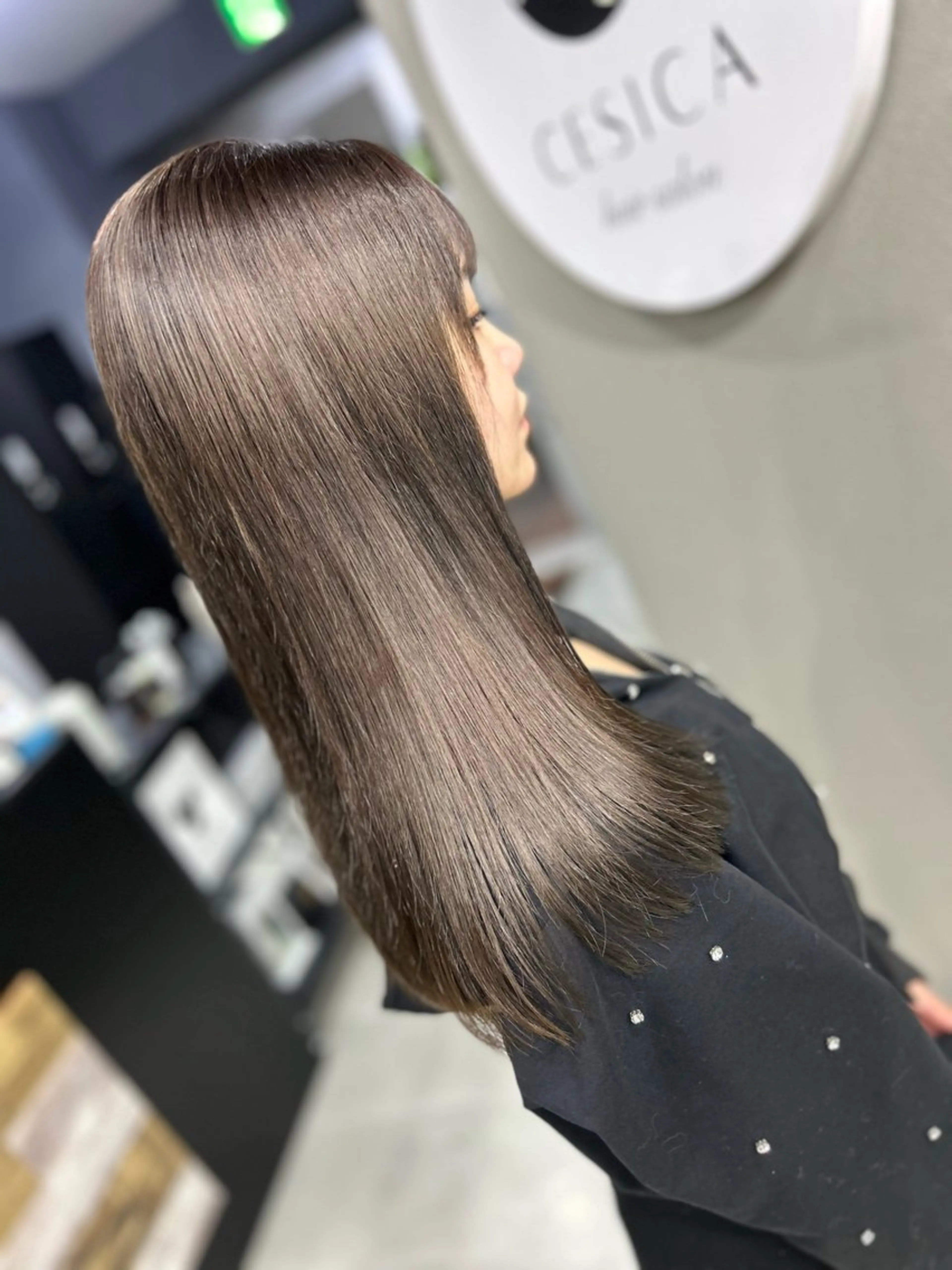 ロング カラー ヘアアレンジ VIM hairおもろまち店のヘアスタイル