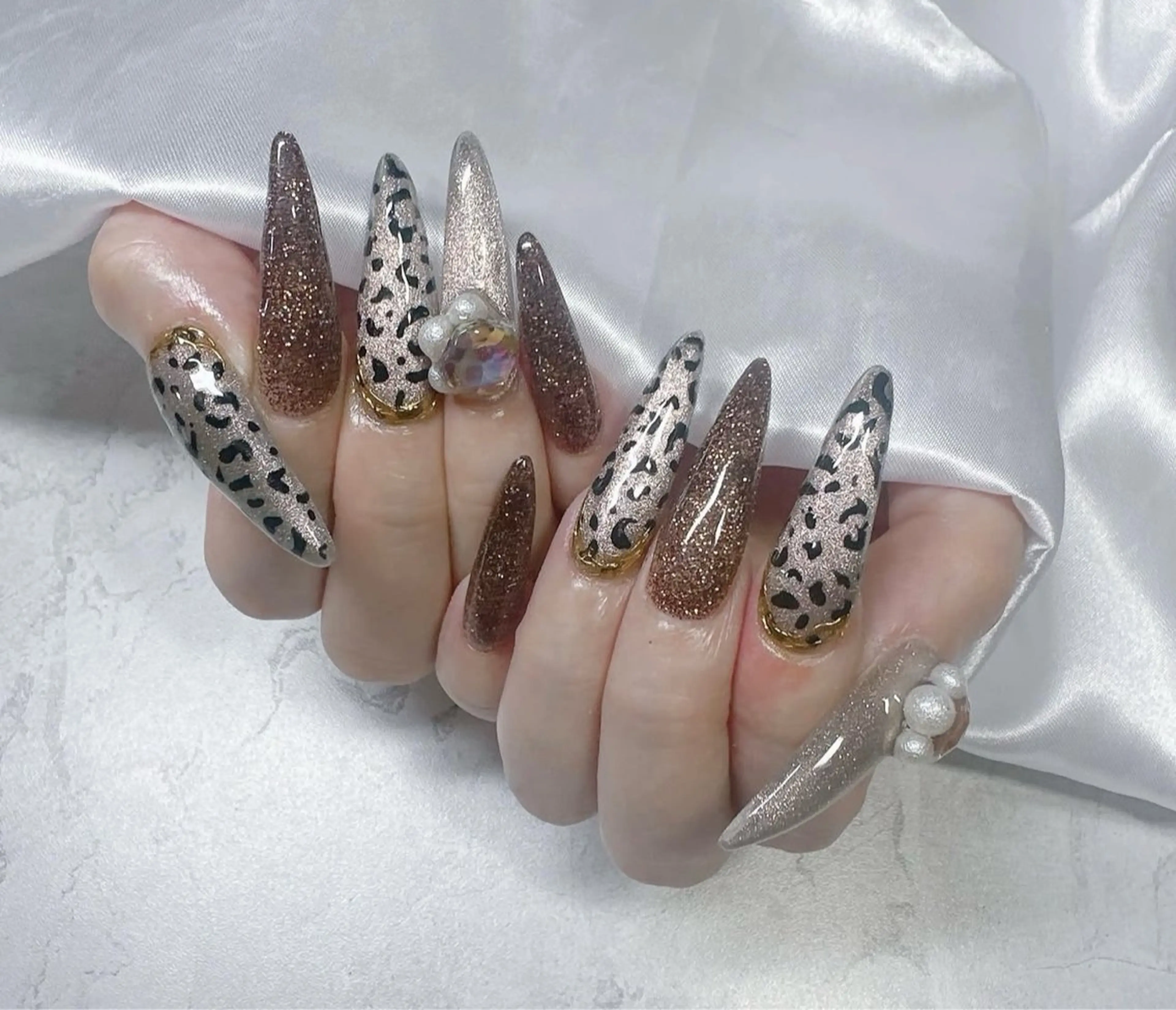 ネイル 韓国ネイル 持ち込み ニュアンスネイル ネイルチップ ハンドネイル TABI ANA.CHUOのネイルデザイン