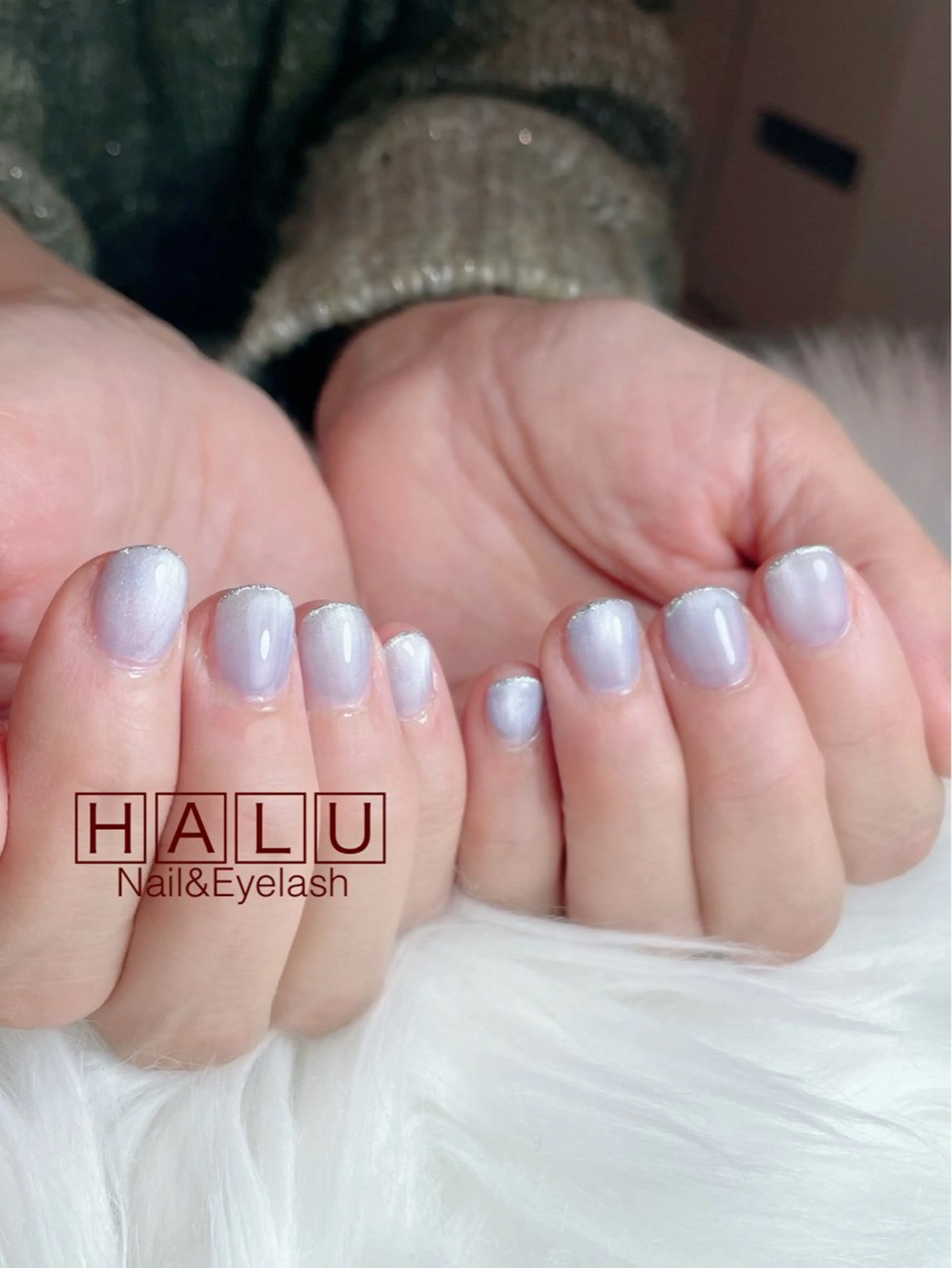 ネイル ラメ(グリッター) HALU ハルのネイルデザイン