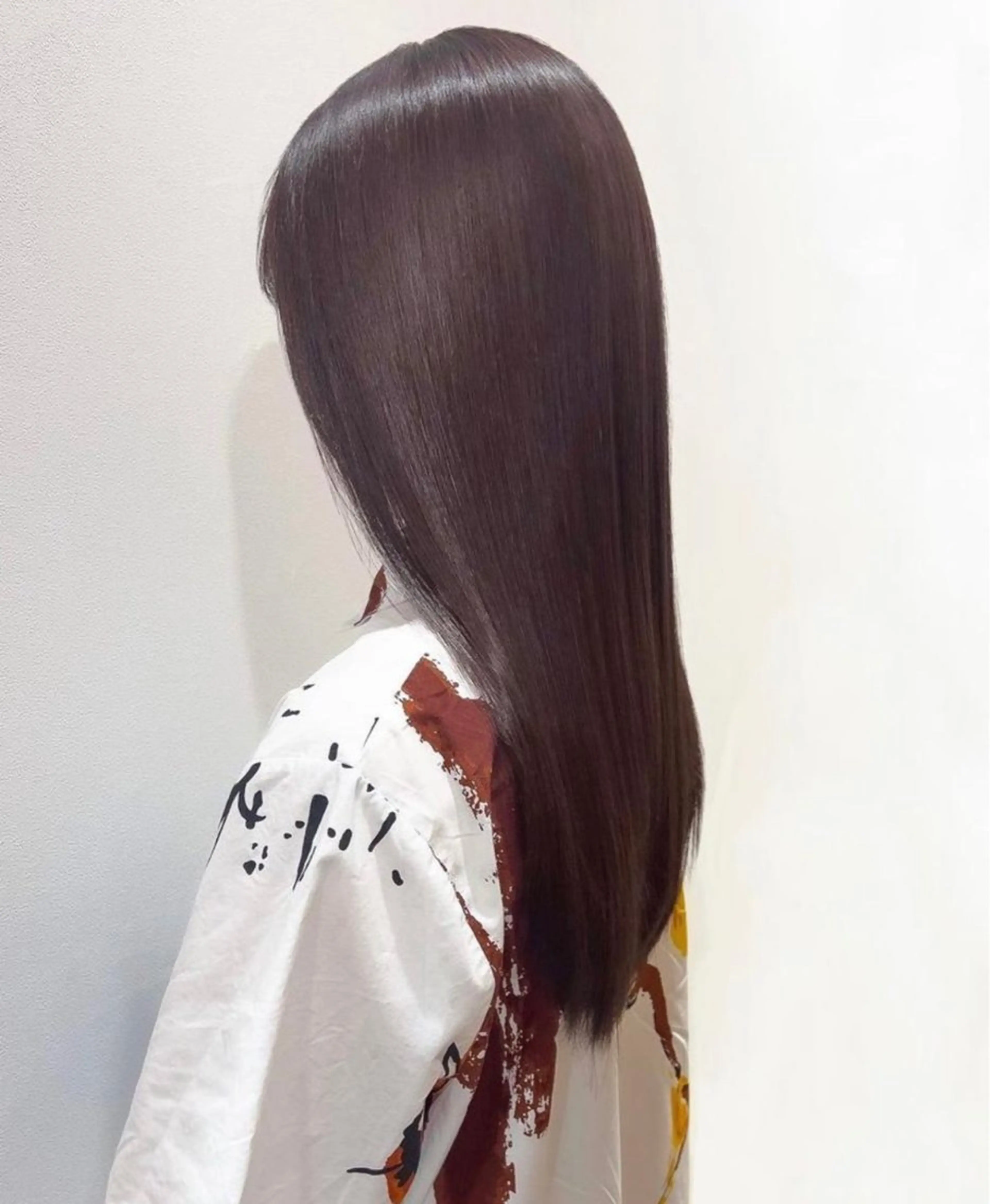 【ロング料金無し】プレミアムカラ一＋炭酸シャンプー＋髪質改善トリートメント 🎀の写真