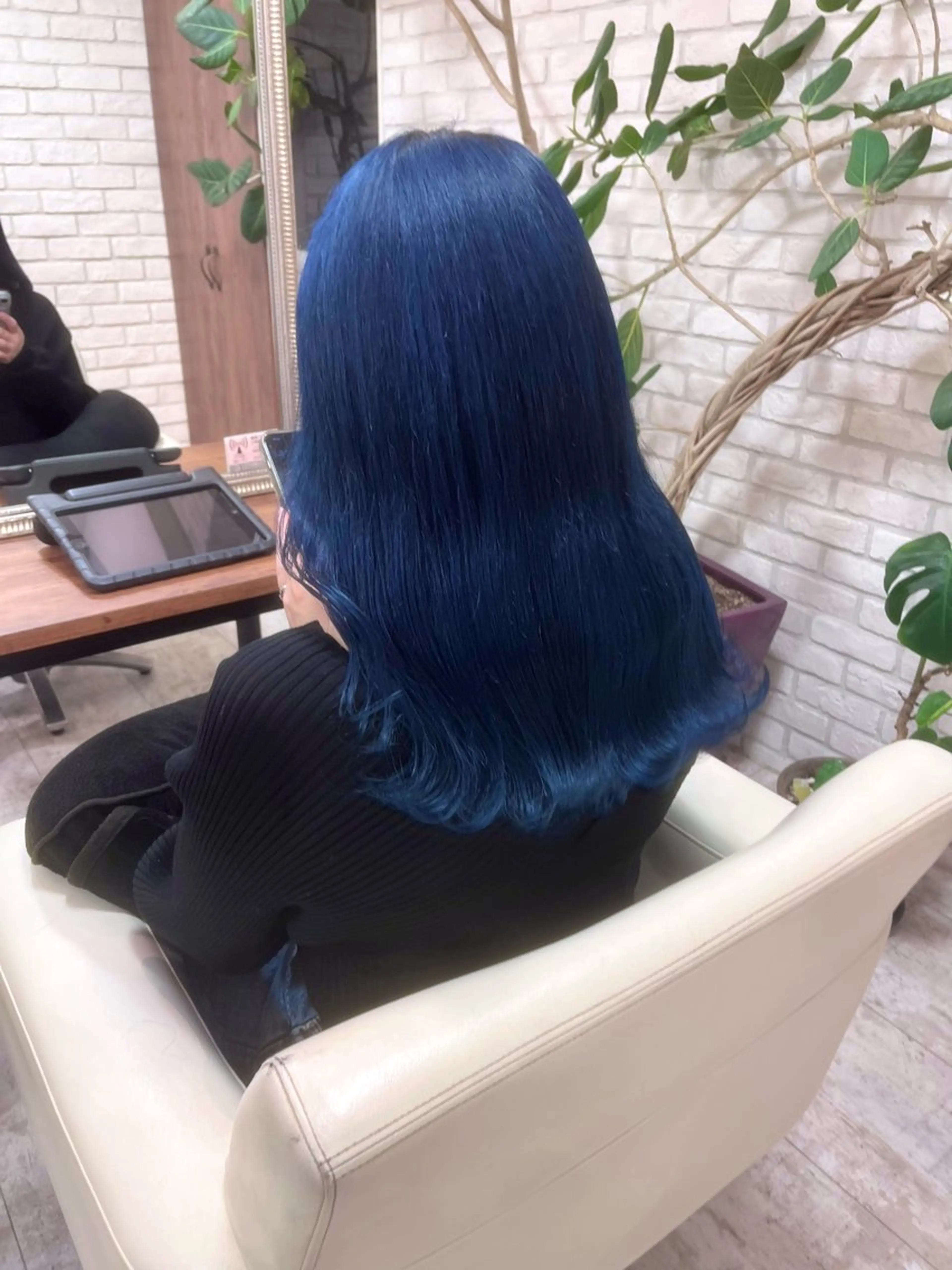 セミロング カラー ヘアアレンジ ブリーチなし/ レイヤー🌿runaのヘアスタイル