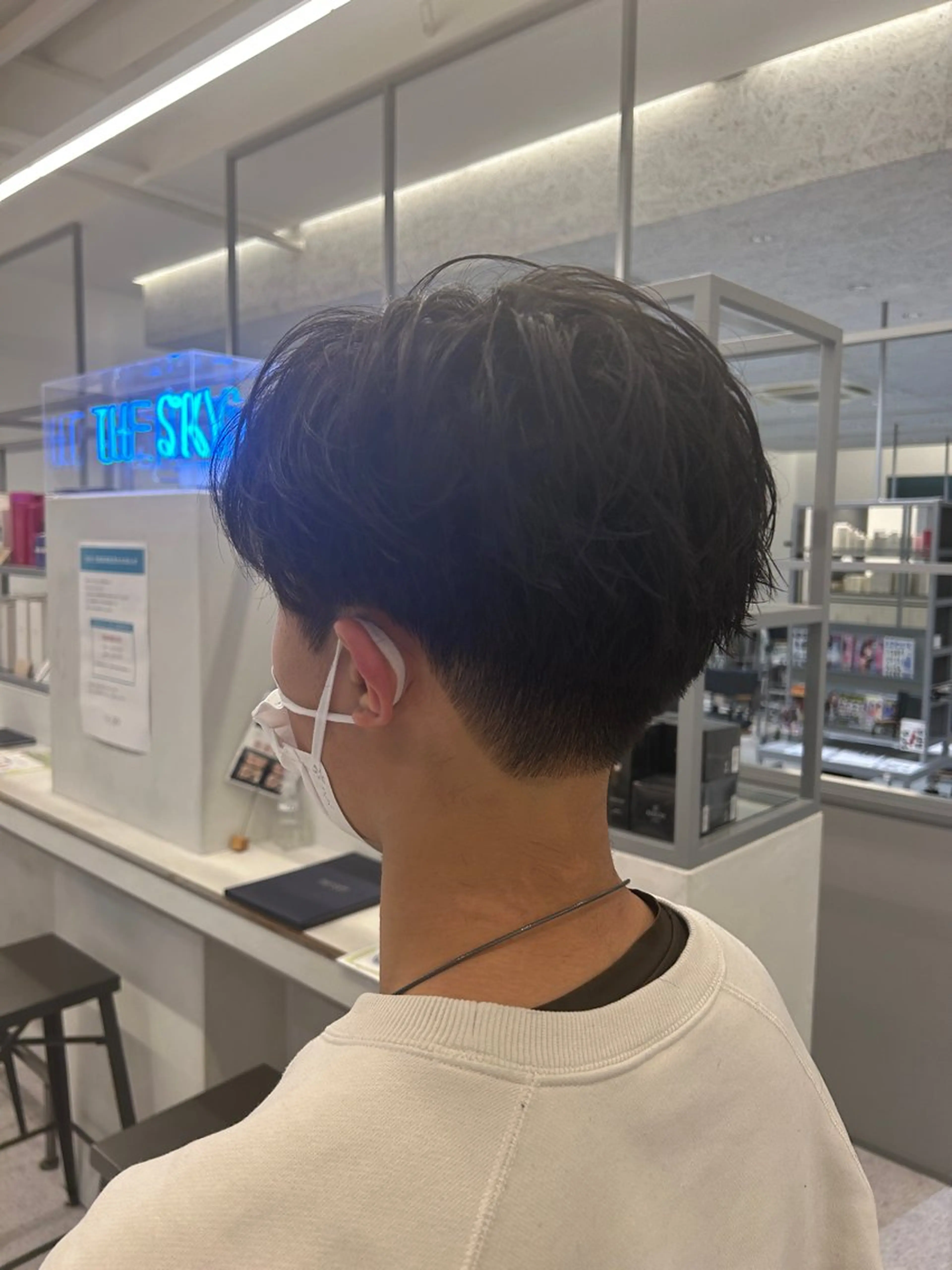 メンズ マッシュ 刈り上げ THE SKY所属・中 海斗のヘアスタイル