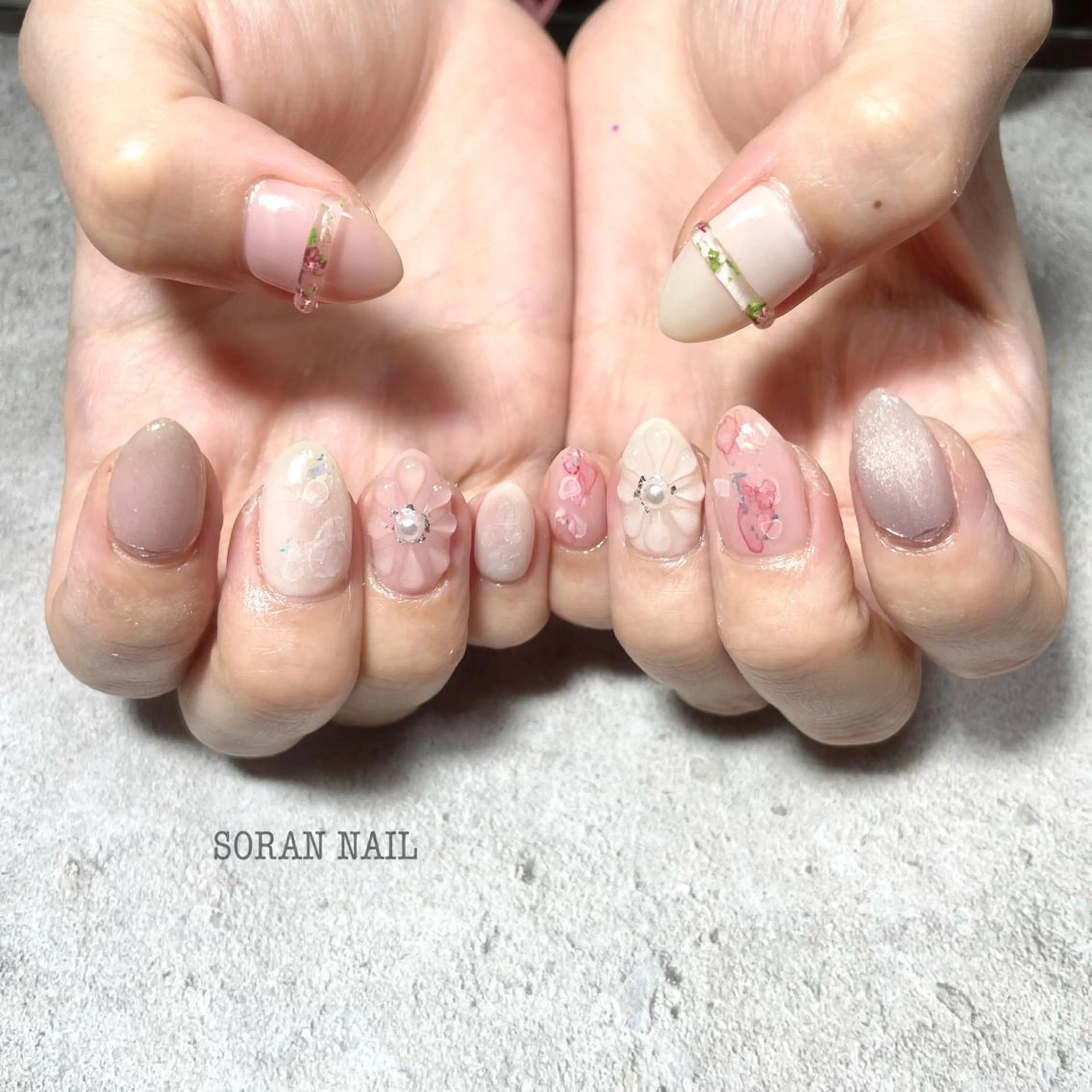 ネイル ハンドネイル soran nailのネイルデザイン