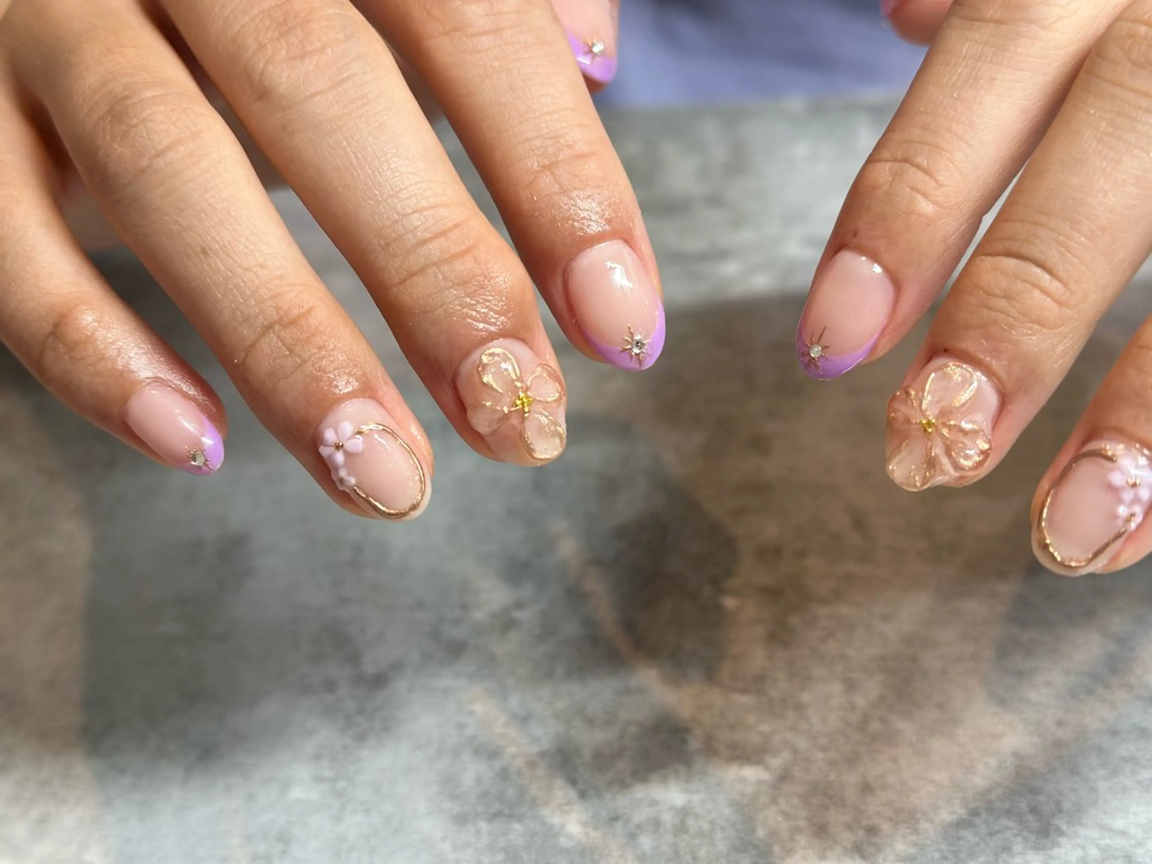 ネイル ハンドネイル ネイルサロン Lafuのネイルデザイン