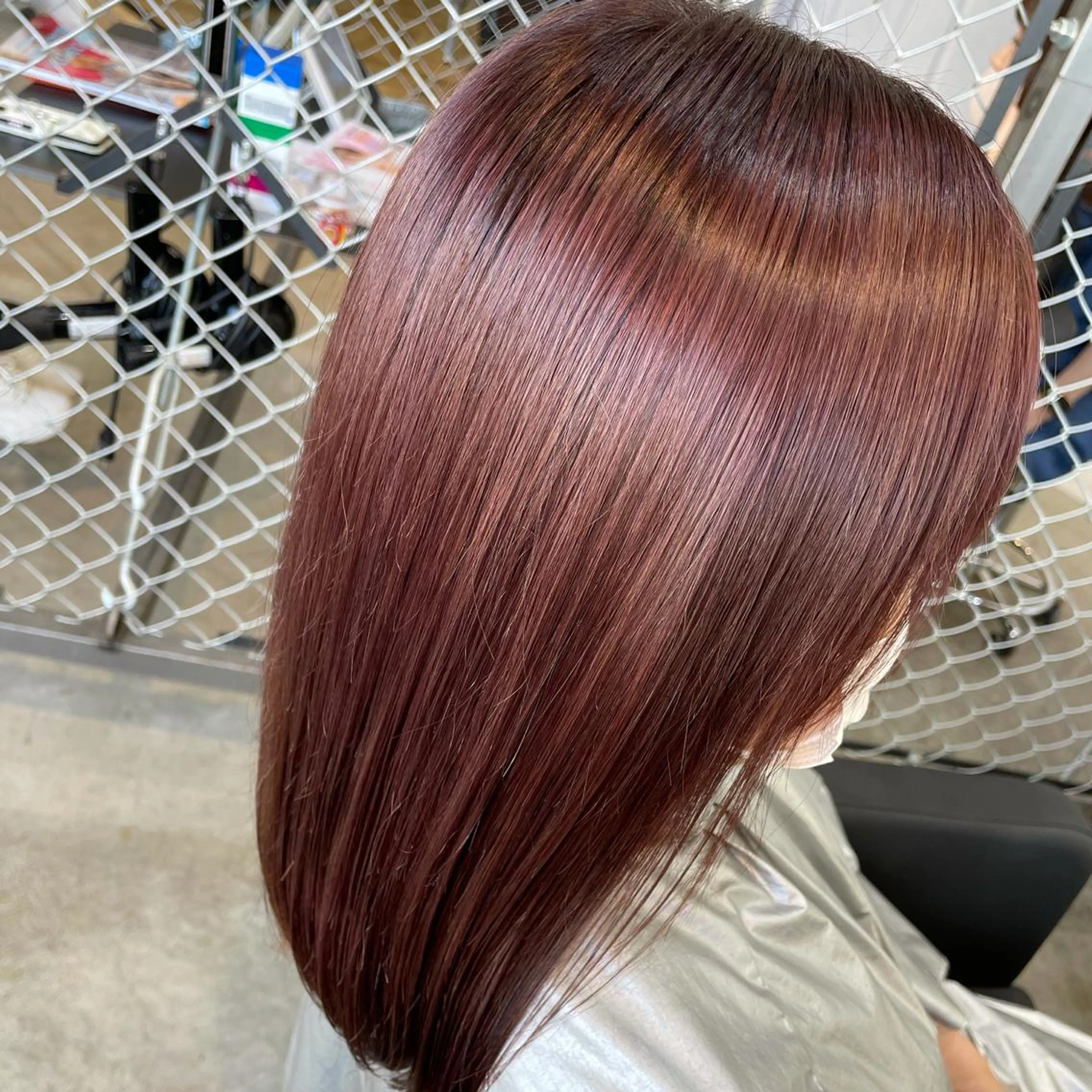 ミディアム カラー イルミナカラー Agu  hair you所属・♡ yumaのヘアスタイル