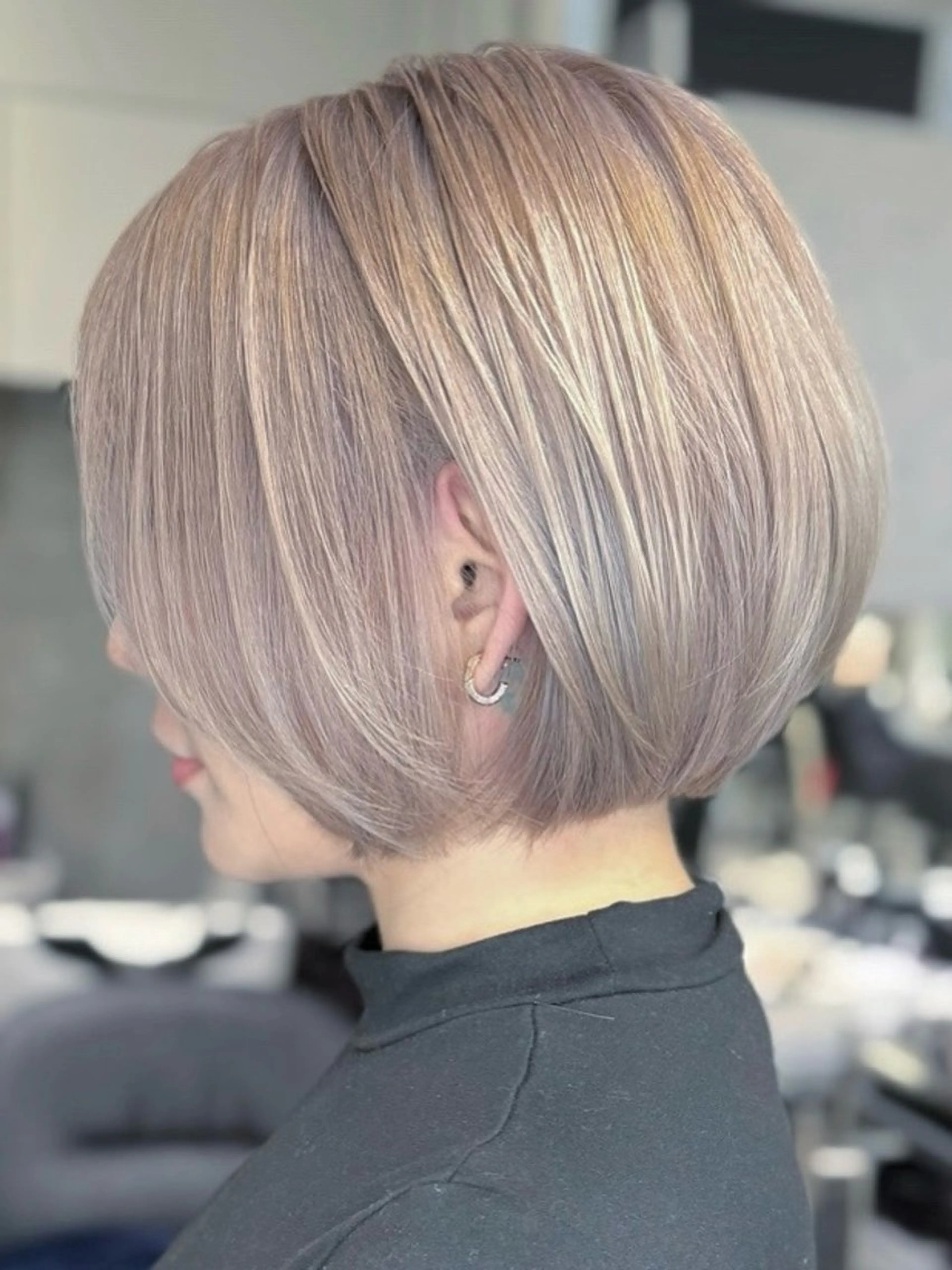 ショート シールエクステ エクステ カット ヘアカラー ヘアサロンelyts 表参道店のヘアスタイル