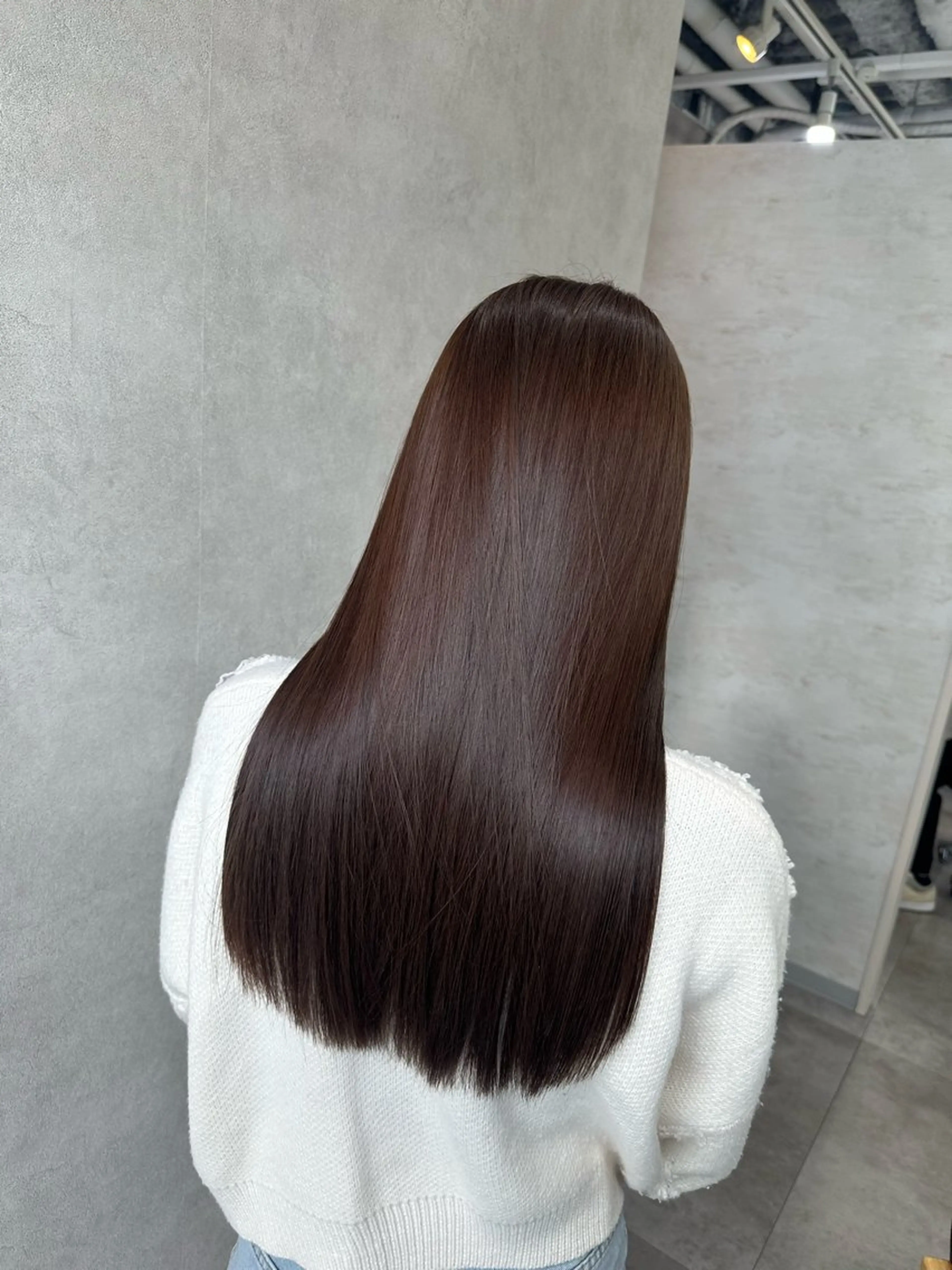 ロング ako │ soa巻ける縮毛矯正のヘアスタイル