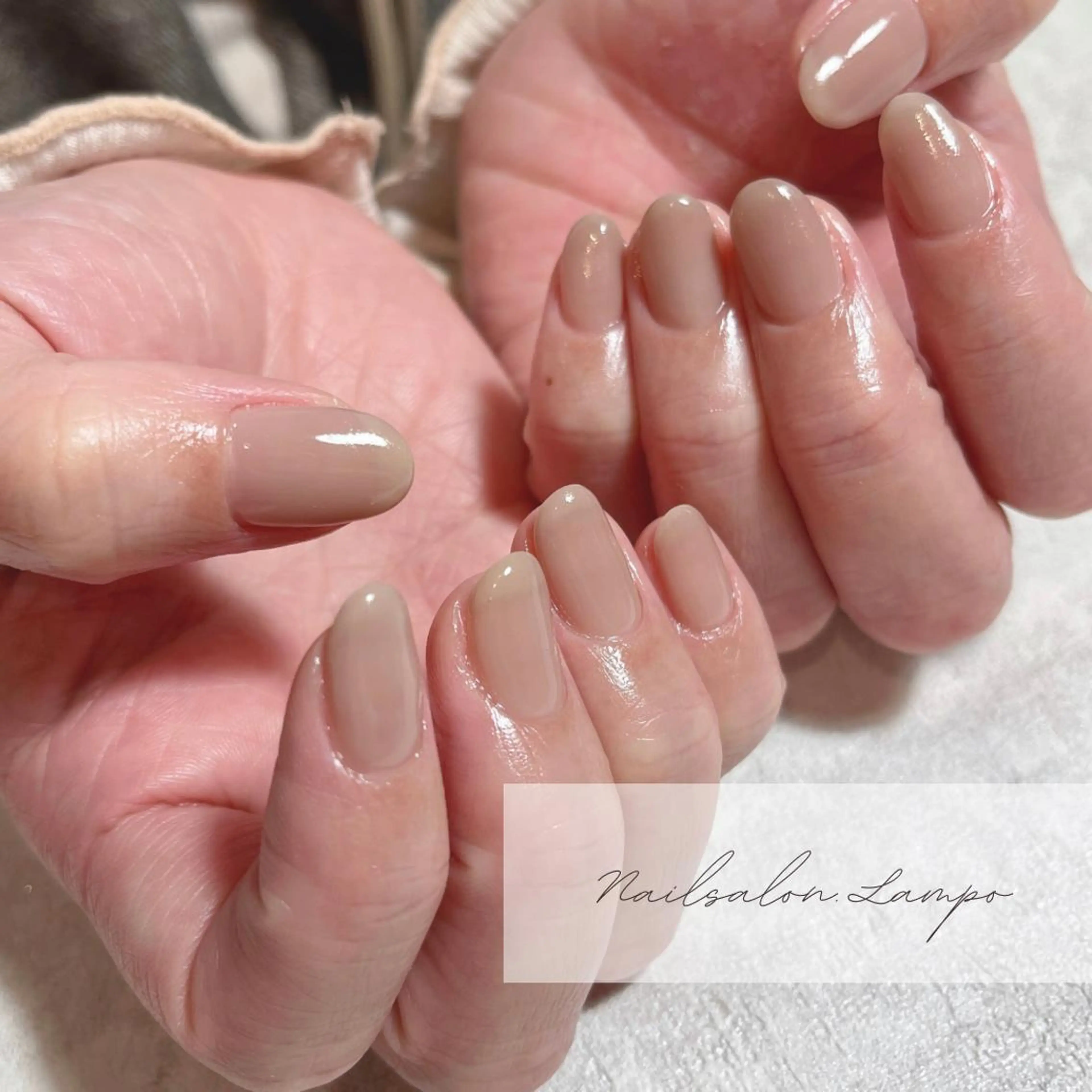 ネイル ワンカラーネイル 大向 祐子のネイルデザイン