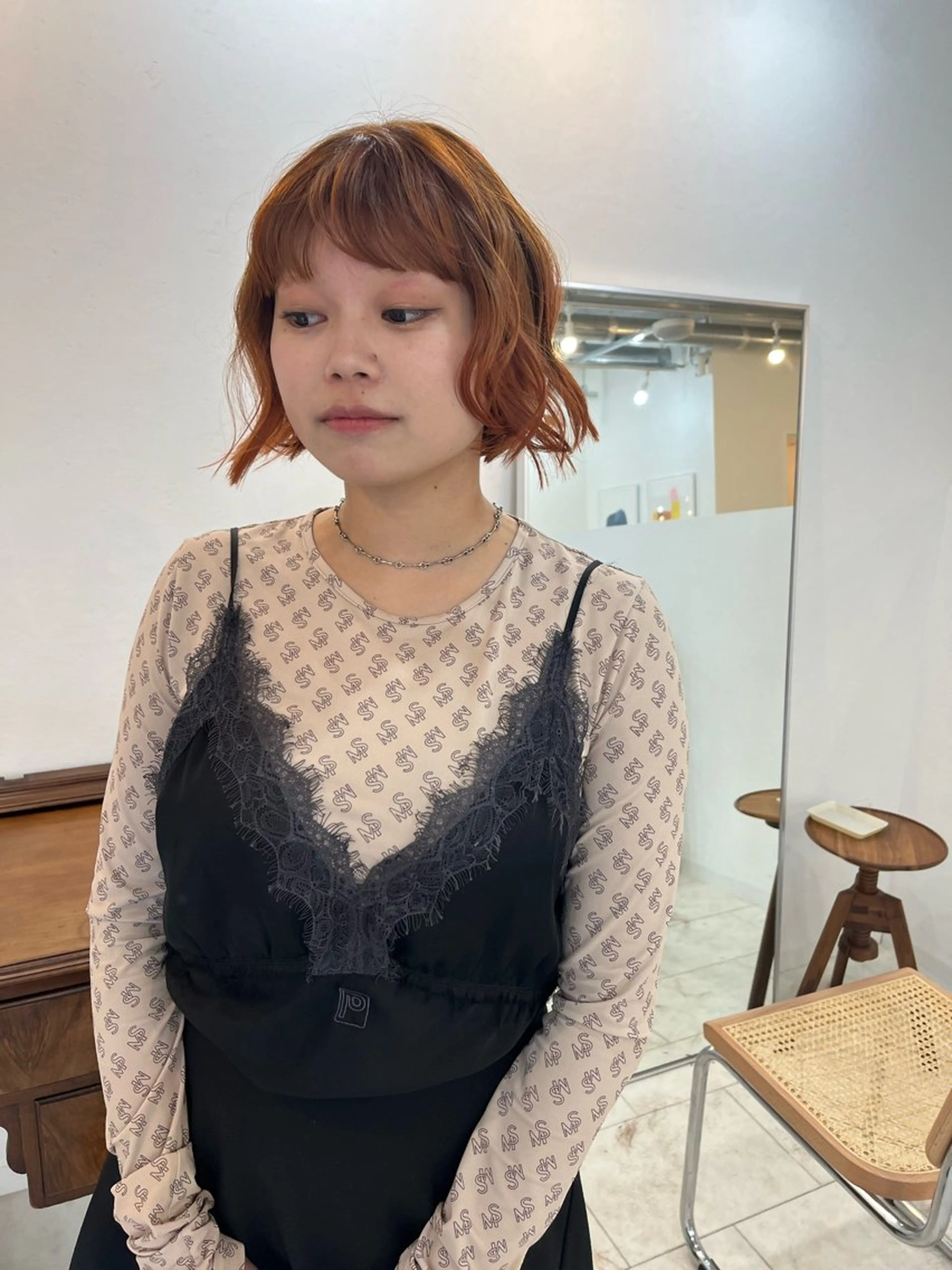 ショート カラー カット ヘアカラー NOUN所属・eri kinjoのヘアスタイル