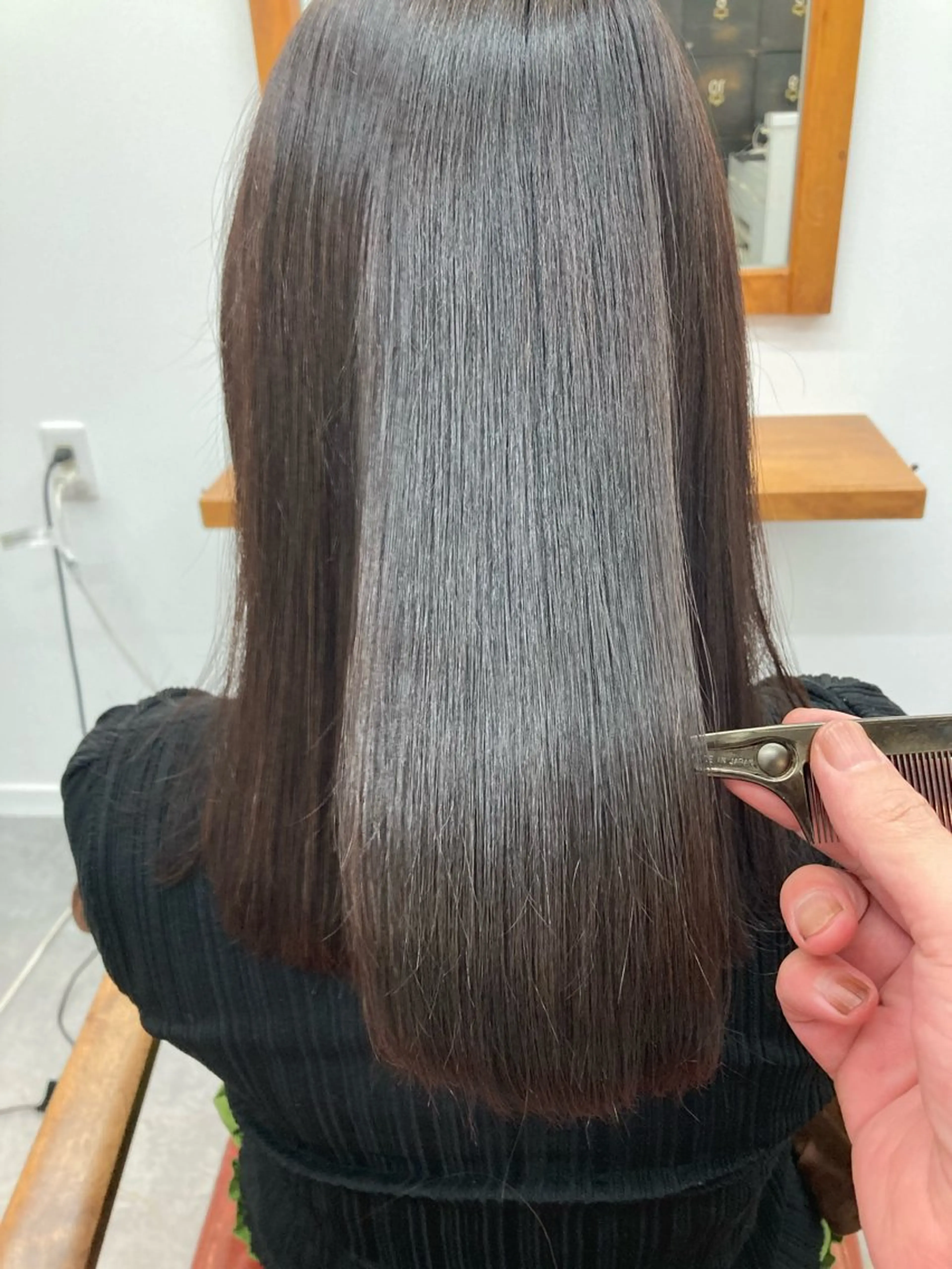 セミロング 髪質改善 松本のヘアスタイル