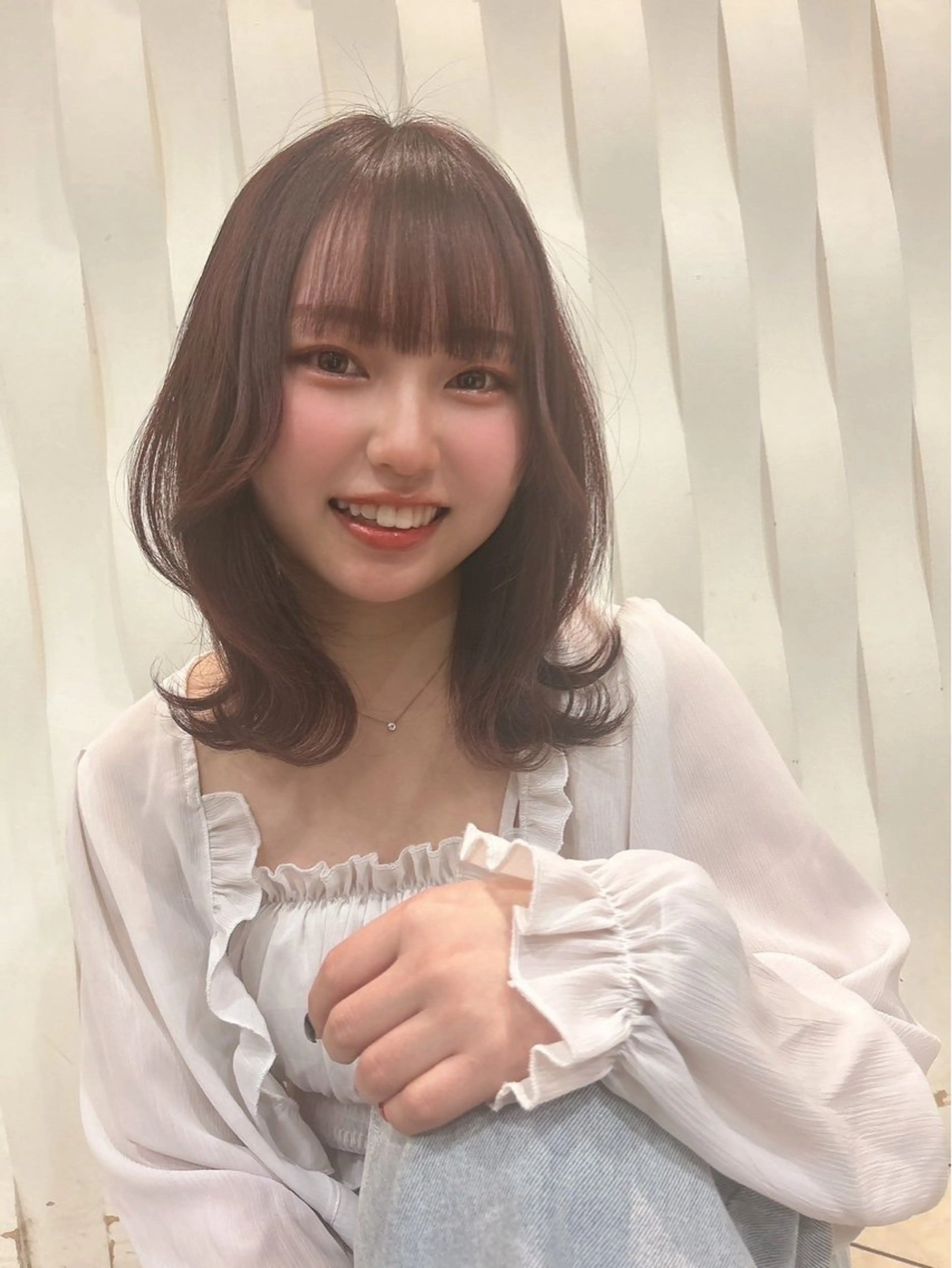 セミロング 平田 一成のヘアスタイル