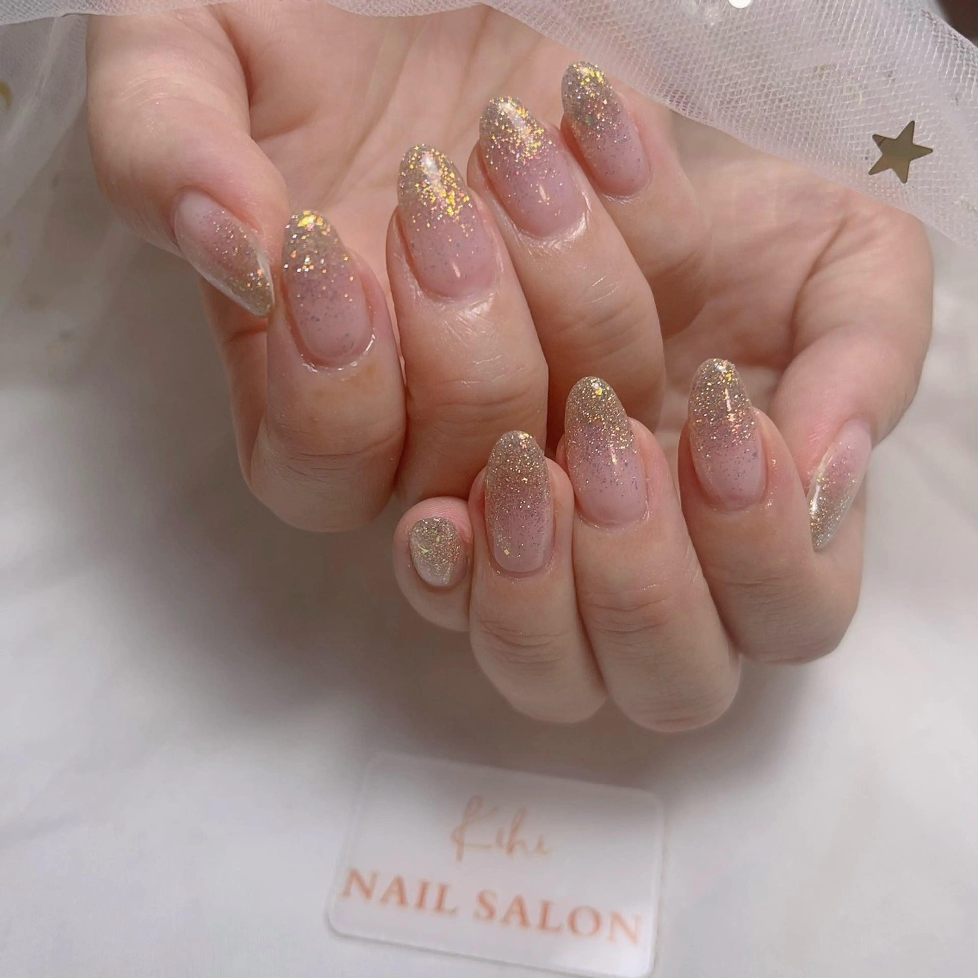 ネイル アートネイル フレンチネイル ジェルネイル グラデーション 韓国ネイル ハンドネイル ハンドケア さくら💮💮 【オフ無料】のネイルデザイン