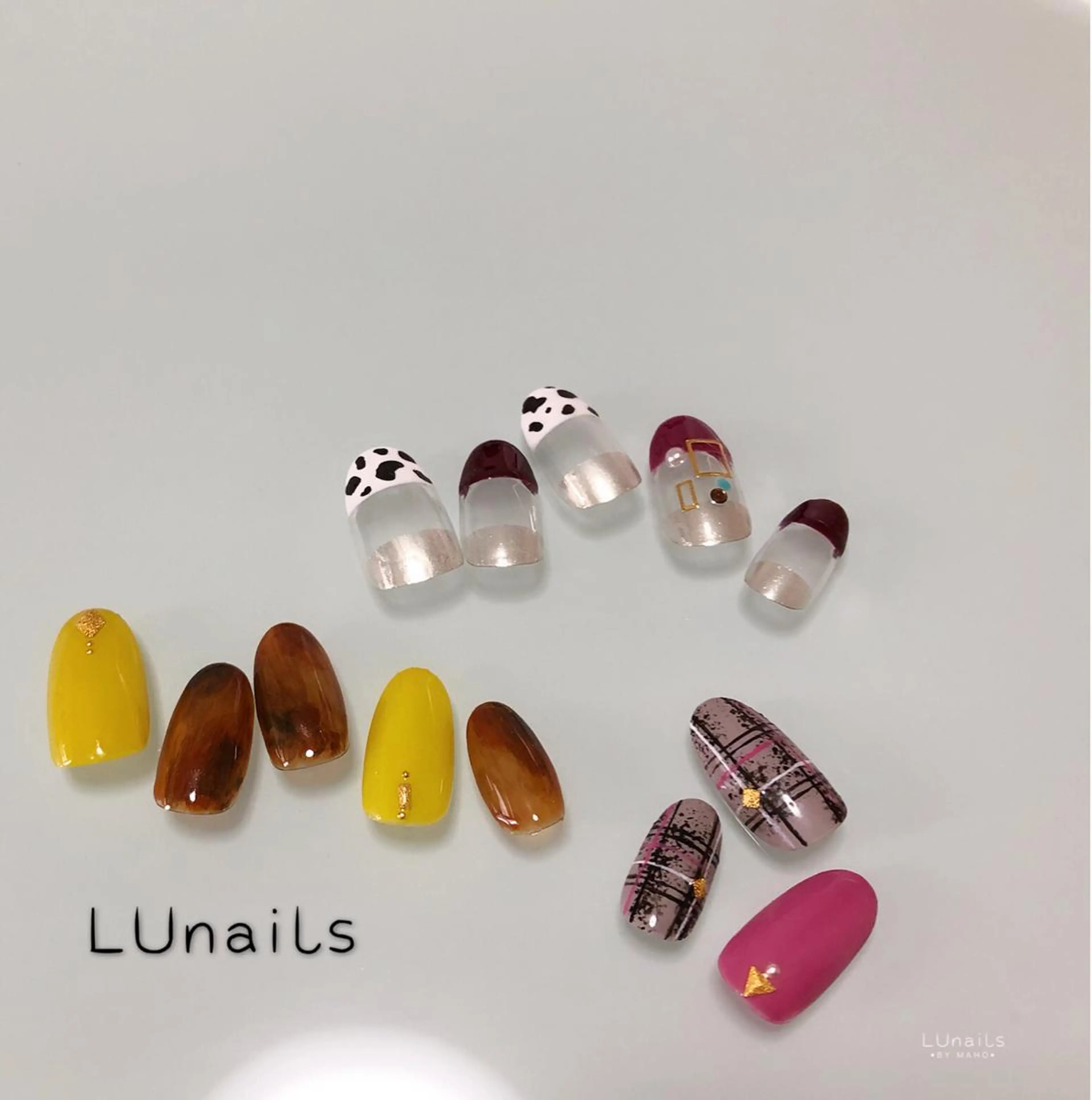 ネイル LUnails MAHOのネイルデザイン