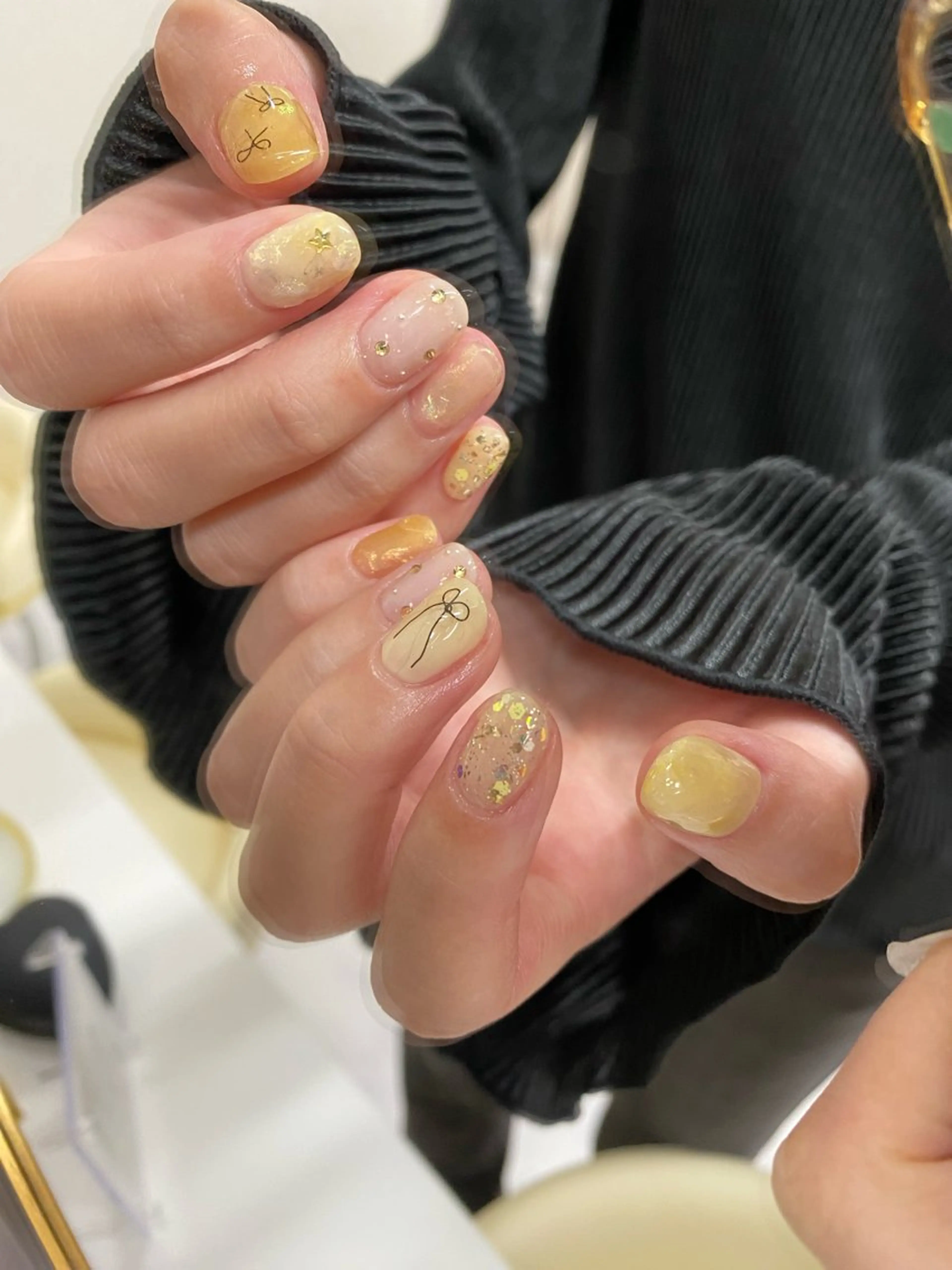 ネイル ジェルネイル マグネットネイル 持ち込み ニュアンスネイル ワンカラーネイル ハンドネイル 草加ニュアンスネイル 🌚hersのネイルデザイン