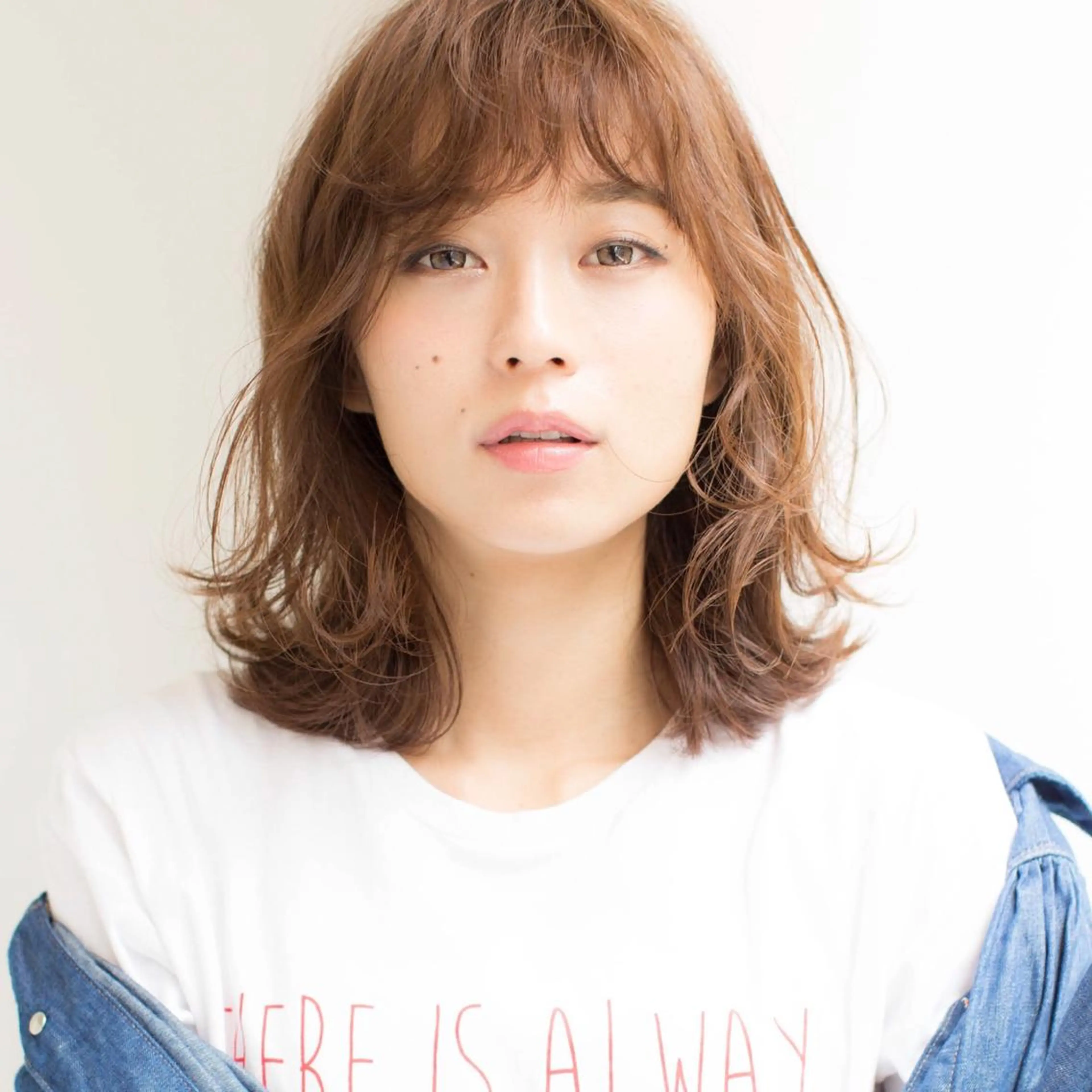 ミディアム f A ture.所属・鈴木 一輝のヘアスタイル